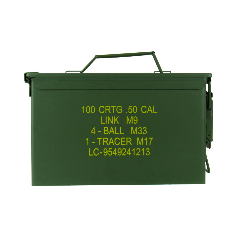 Large Army Storage Box - Durable Military Gear Organizer for Camping, Hiking & Outdoor Adventures
