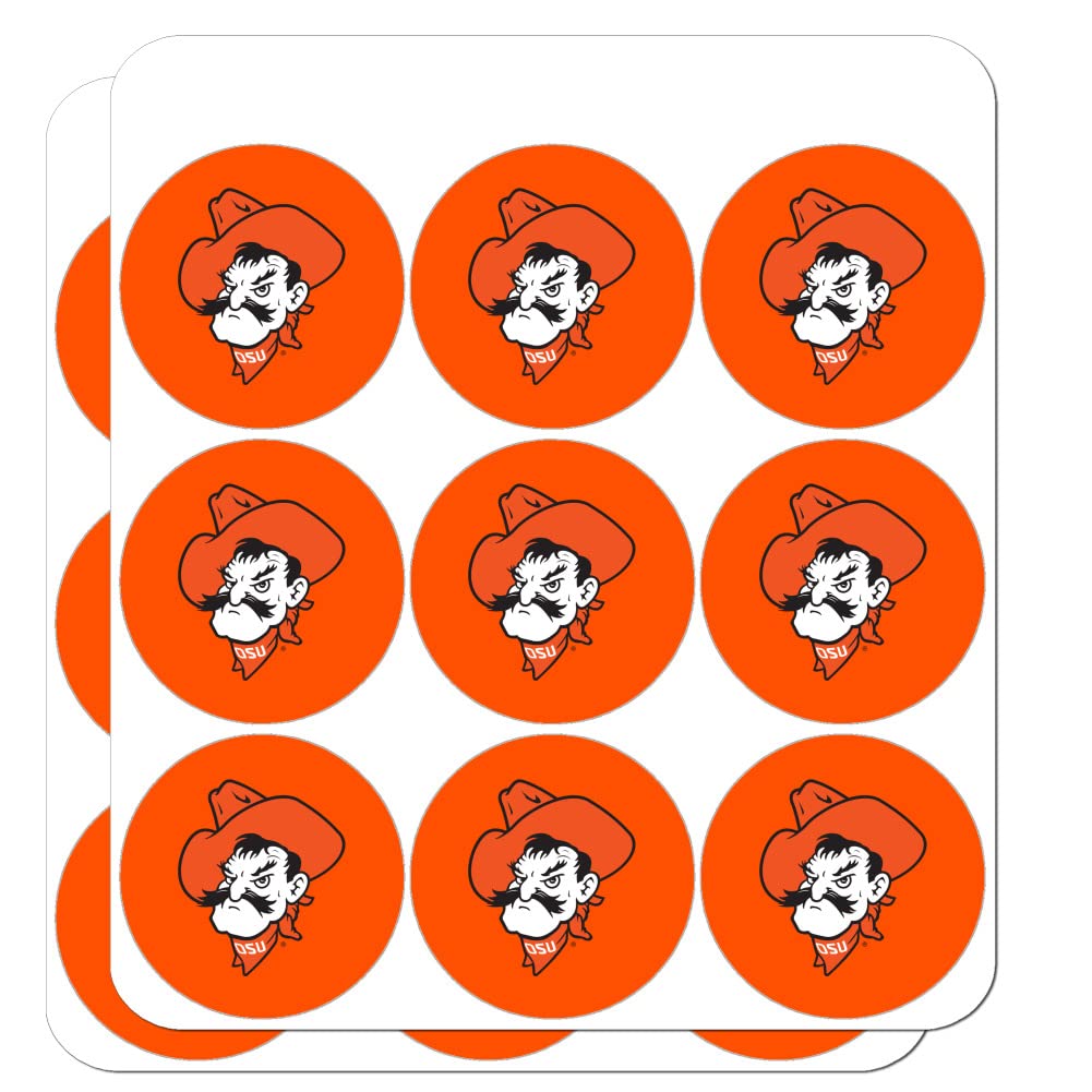 Oklahoma State University Cowboy Logo Planner Stickers - Scrapbooking, Crafting, DIY Calendar Decorations - Perfect for School, Office, and Home Organization