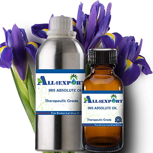 Pure Iris Absolute Essential Oil - 100% Natural Iris Pallida Extract (30ml) for Aromatherapy, Massage & DIY Skincare