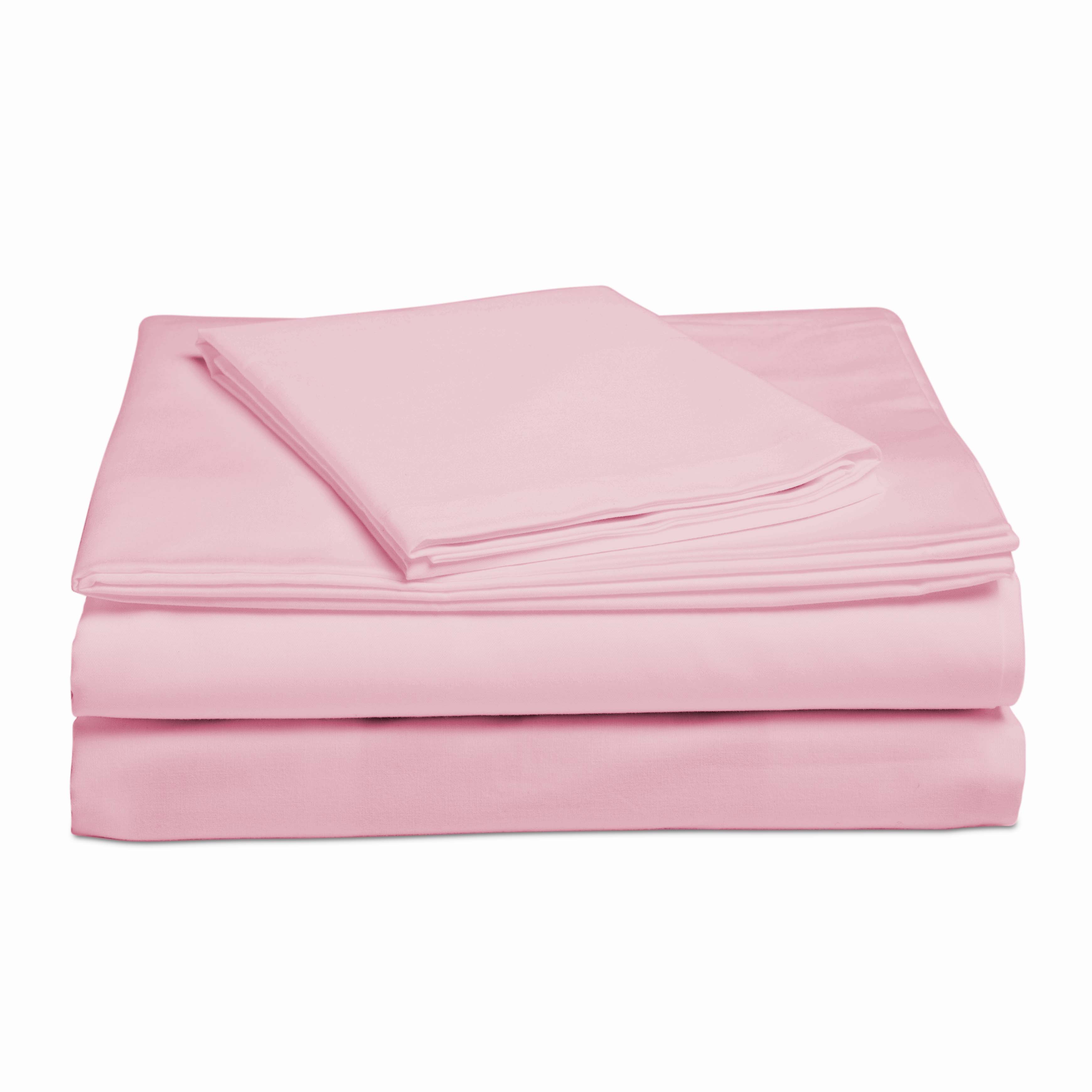 3 Piece Twin Sheet Set - Soft & Breathable 100% Cotton Bed Sheets for Kids & Teens - Perfect for Dorm, Bedroom, and Sleepovers