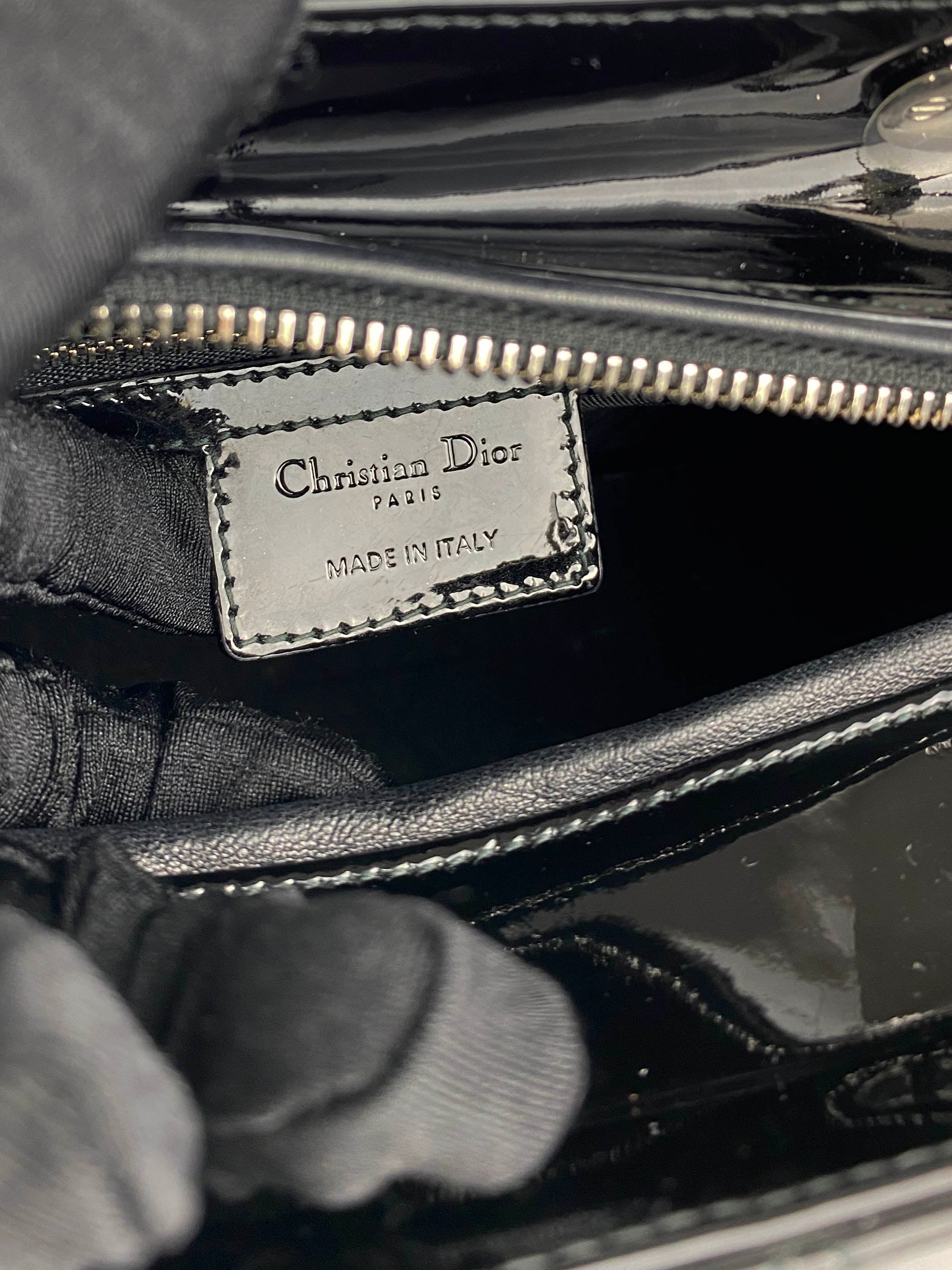 Christian Dior Medium Black Lady Dior Handbag - Luxury Designer Shoulder Bag for Women | Perfect for Parties, Weddings & Evening Events