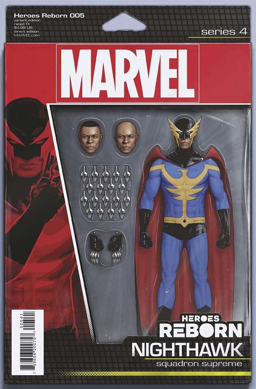Heroes Reborn (2nd Series) #5 Action Figure Variant VF/NM Marvel Comic Book - Collectible Superhero Comics for Fans & Investors