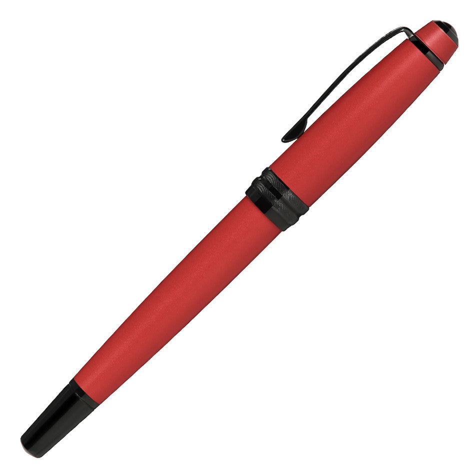 Cross Bailey Rollerball Pen - Premium Red Lacquer with Black Trim - Smooth Writing for Office, School & Gift Giving