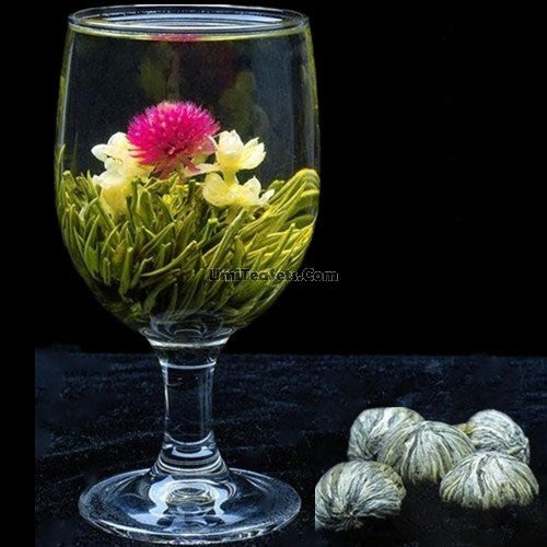 Morning Star Blooming Tea - Handcrafted Flower Tea with Natural Ingredients for Relaxation & Wellness | Perfect for Gifts, Meditation & Afternoon Tea Time