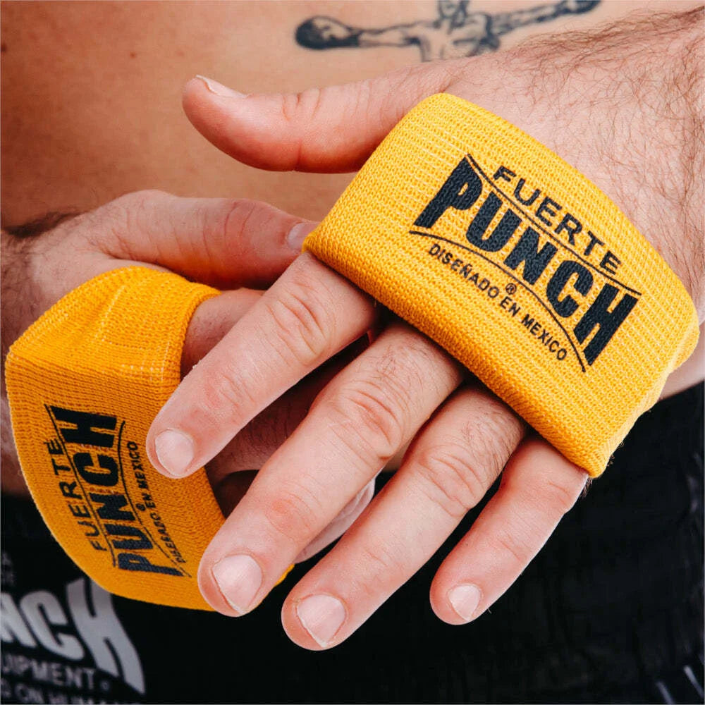 Mexican™ Gel Knuckle Protector - Yellow - Comfortable Hand Protection for Boxing, MMA, and Martial Arts Training