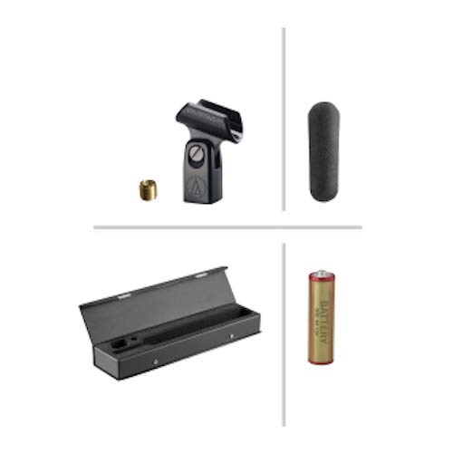 Audio-Technica AT897 Shotgun Condenser Microphone - Professional Video, Film & Broadcast Recording (2-Pack with Case) - Perfect for Documentary Filmmaking, Interview Recording & Studio Productions