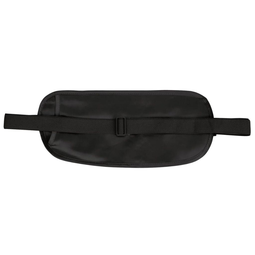 Eagle Creek Silk Undercover Money Belt - Secure Travel Wallet for Men & Women - RFID Blocking Hidden Waist Pouch - Perfect for International Travel, Hiking, and Daily Commute (Black)