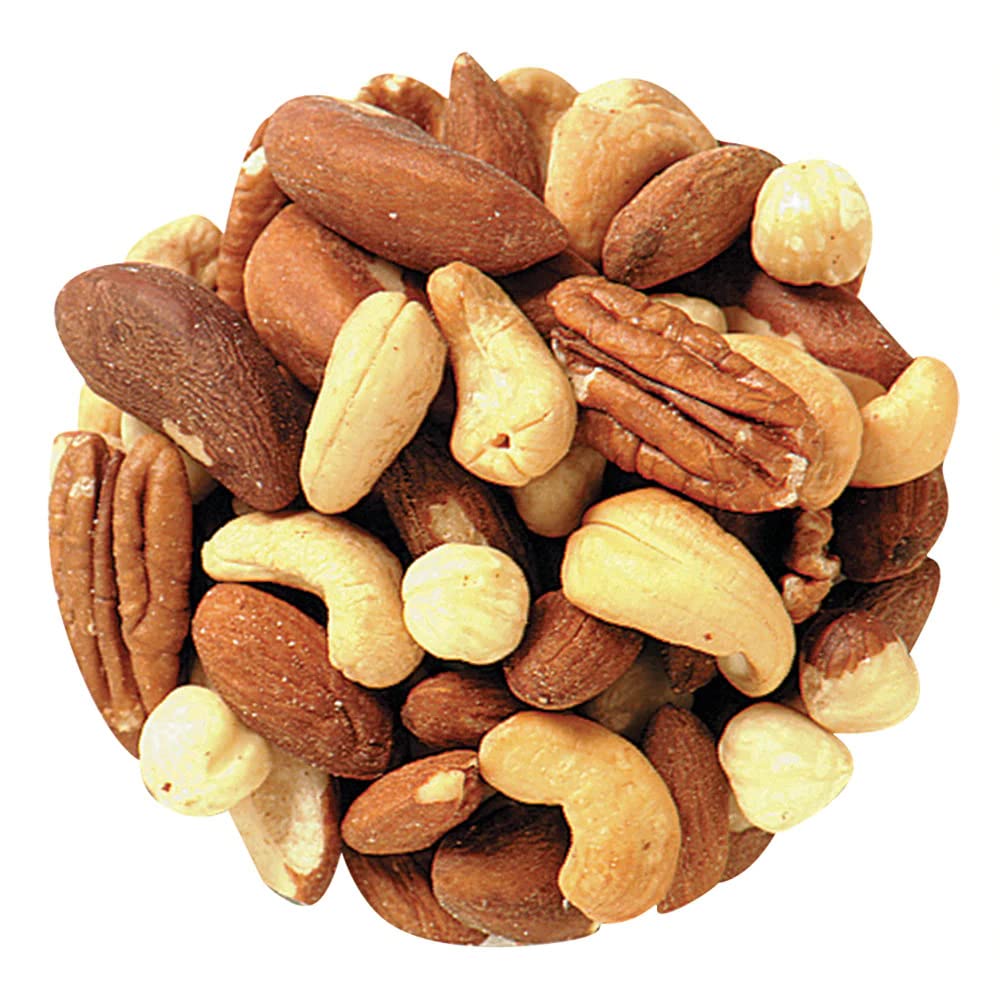 NY SPICE SHOP Unsalted Trail Mix with Almonds, Cashews & Dried Fruits - Healthy Snack for Adults & Kids - 3lb Bulk Nut Mix - Perfect for Hiking, Office Snacks & School Lunches