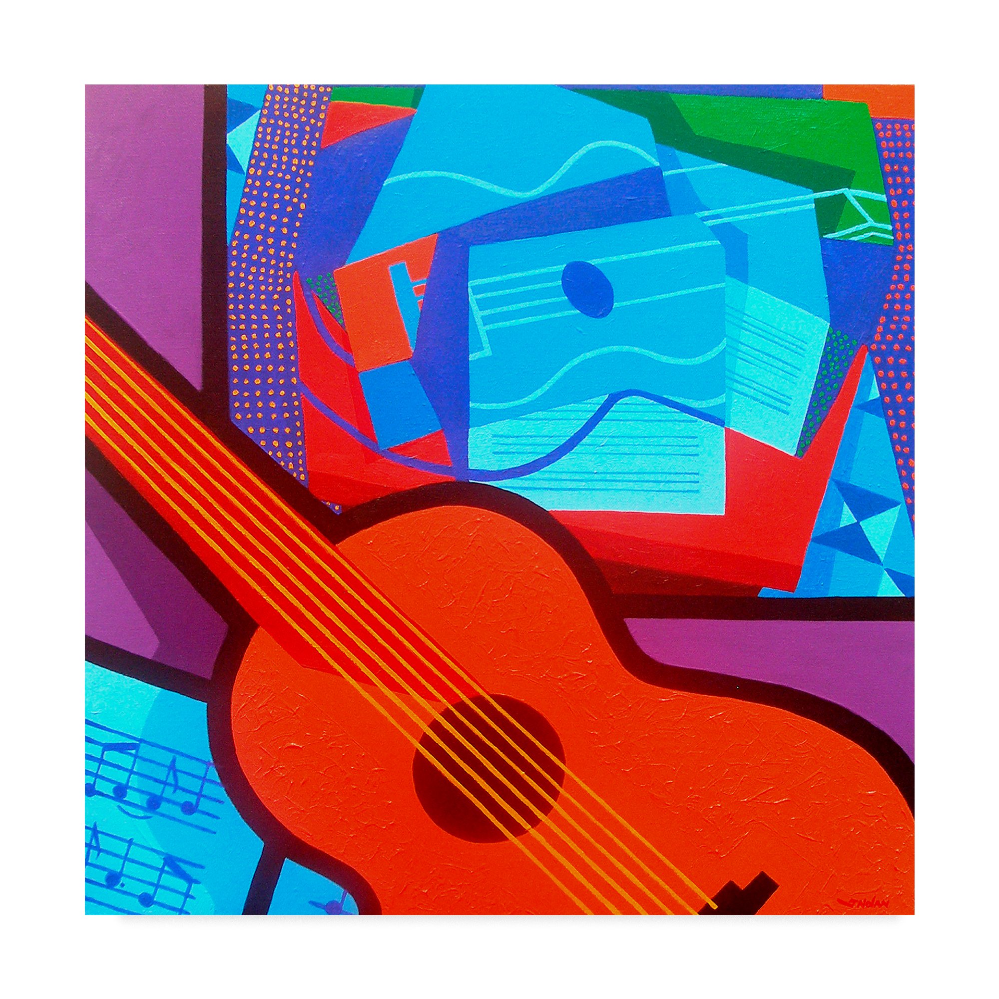 Trademark Fine Art John Nolan Multicolor Canvas Painting - Elegant Wall Decor for Living Room, Bedroom & Office