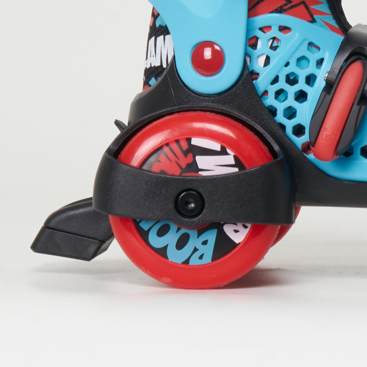 SFR Stomper Adjustable Junior Roller Skates for Kids - Blue | Adjustable Sizes for Growing Feet | Perfect for Outdoor Play, Roller Rinks & Birthday Gifts