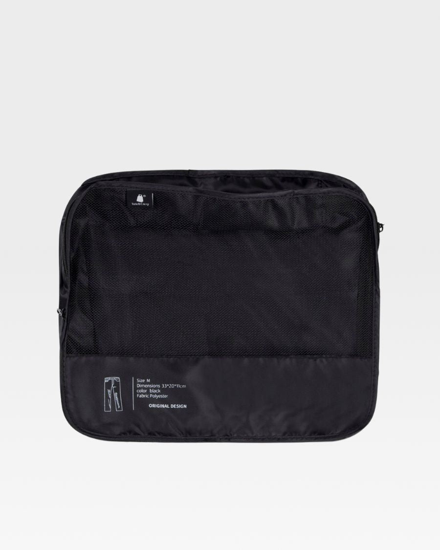 Apollo 2 Ultimate Black Travel Set - Premium Luggage & Carry-On Essentials for Business Trips & Vacations