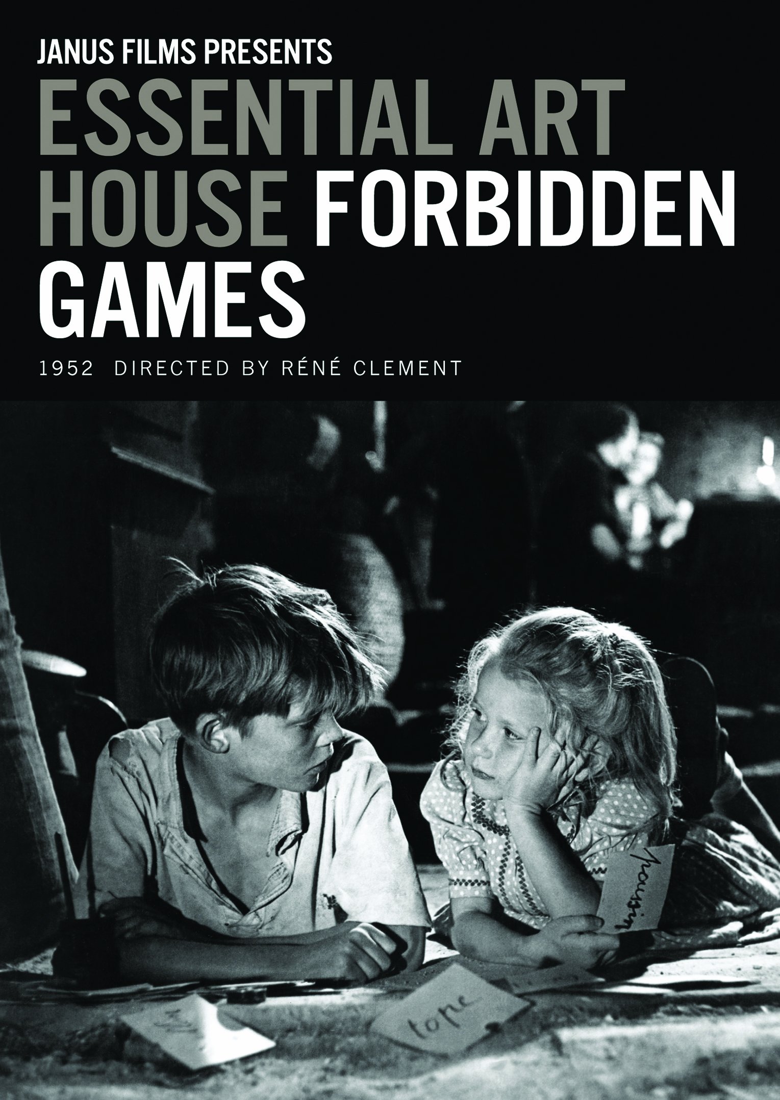 Forbidden Games [DVD] - Classic French Drama Film, Essential Art Collection | Perfect for Movie Nights & Film Studies