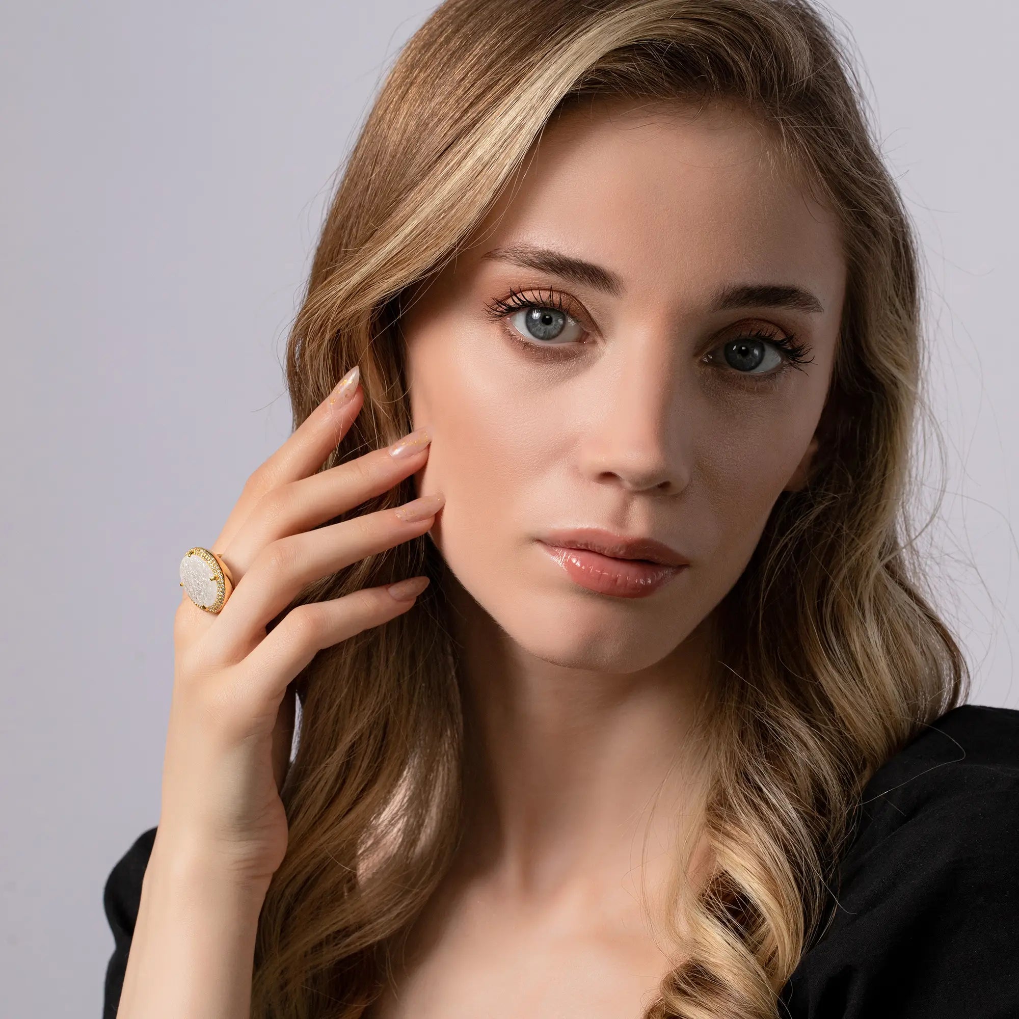 Moonstone Ring for Women - Elegant & Hypoallergenic Sterling Silver Jewelry - Perfect for Gifts, Weddings & Everyday Wear