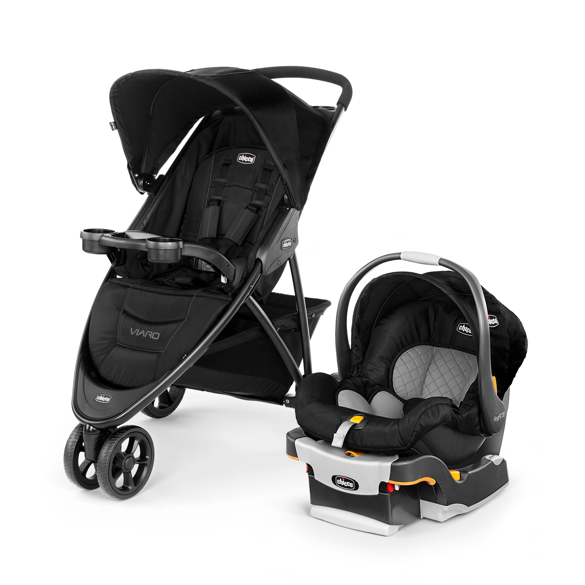 Chicco Viaro Travel System - Lightweight Stroller & Car Seat Combo for Babies & Toddlers | Perfect for Air Travel, Shopping & Daily Outings