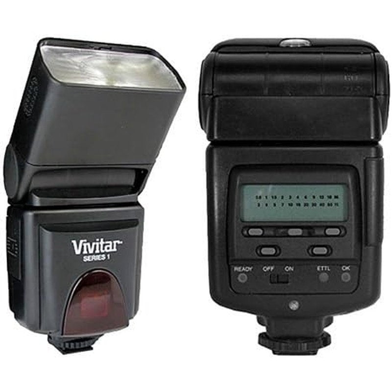 Vivitar DF283SON Flash for SLR/DSLR Cameras - Professional Photography Lighting for Portraits, Events & Studio Shoots