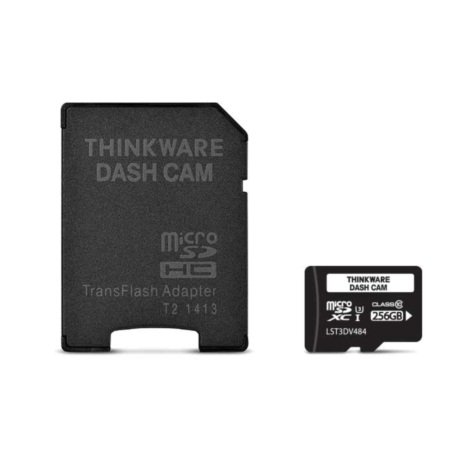 THINKWARE TWA-SMU256TLC 256GB MicroSD Card UHS-I Class 10 for Dash Cam, Security Camera & Action Camera - High Speed Memory Card for 4K Video Recording