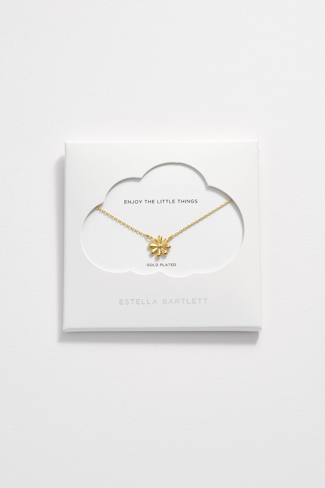 Minimal Daisy Pendant Necklace - Delicate Floral Jewelry for Women, 18K Gold Plated Daisy Flower Charm - Perfect for Everyday Wear, Gifts & Special Occasions