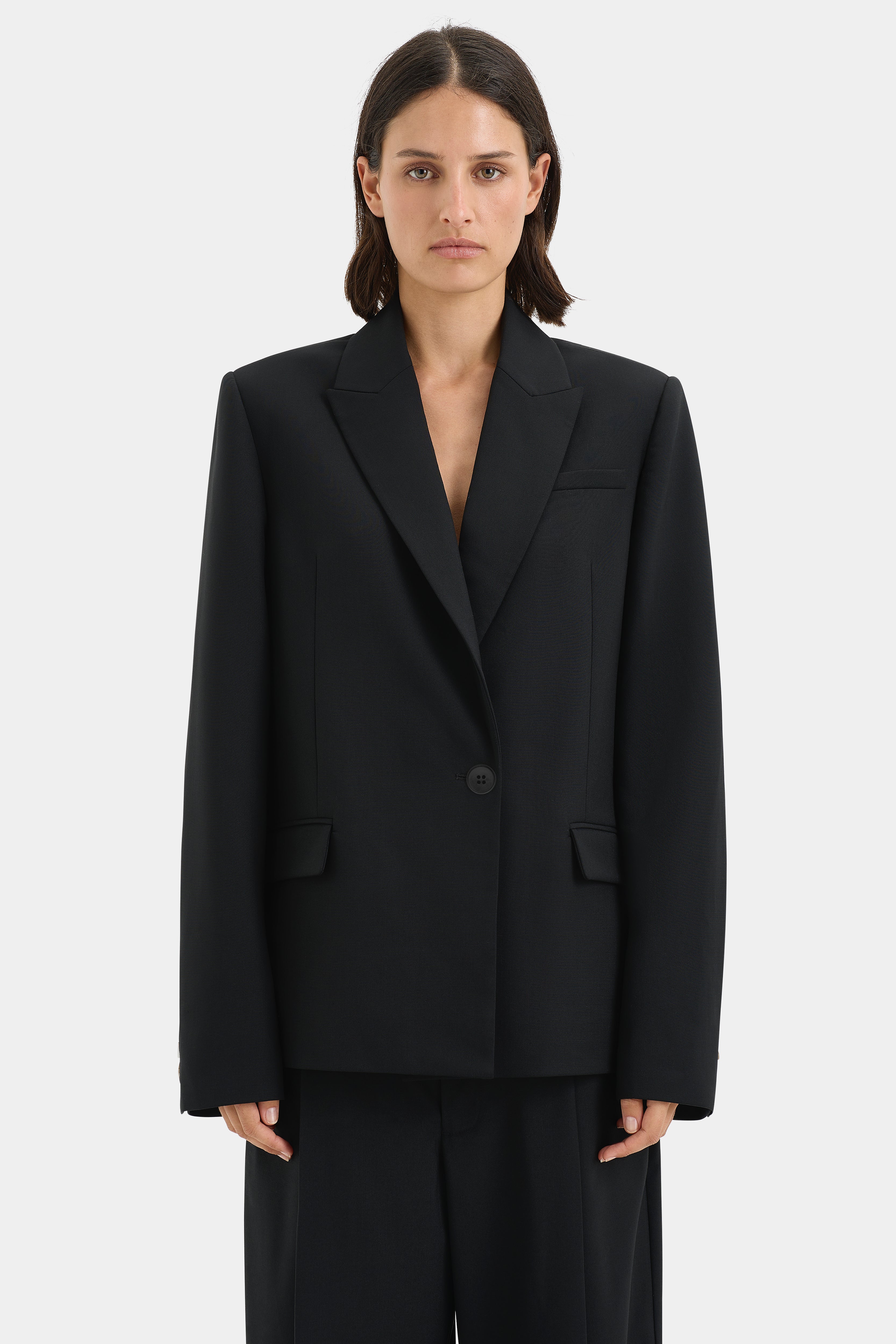 Stylish Dylan Black Blazer for Men - Perfect for Business Meetings, Weddings & Formal Events
