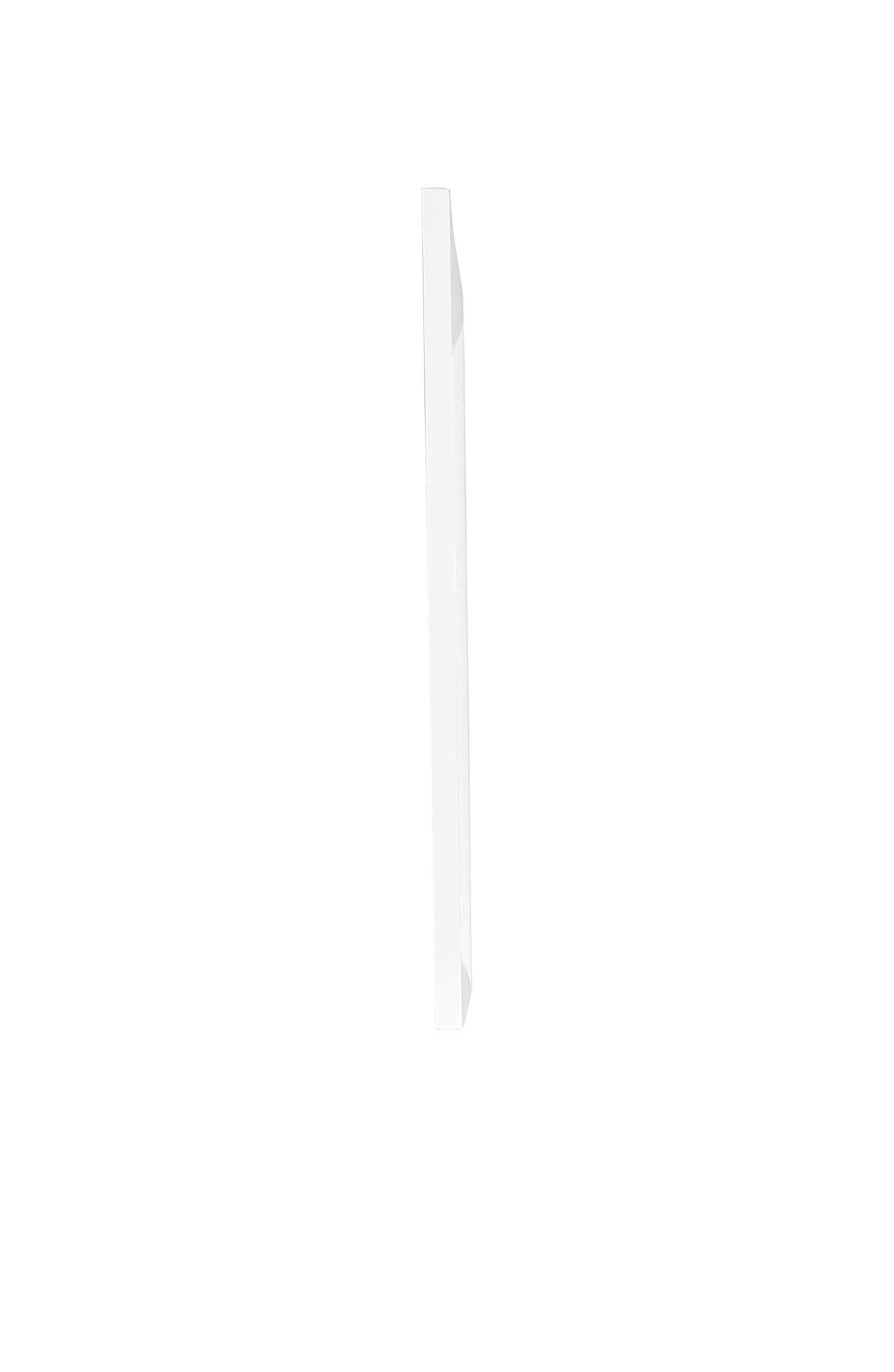 Glory Furniture G1570 Marilla White Full-Length Mirror - Elegant Wall Mirror for Bedroom, Living Room, and Entryway Decor