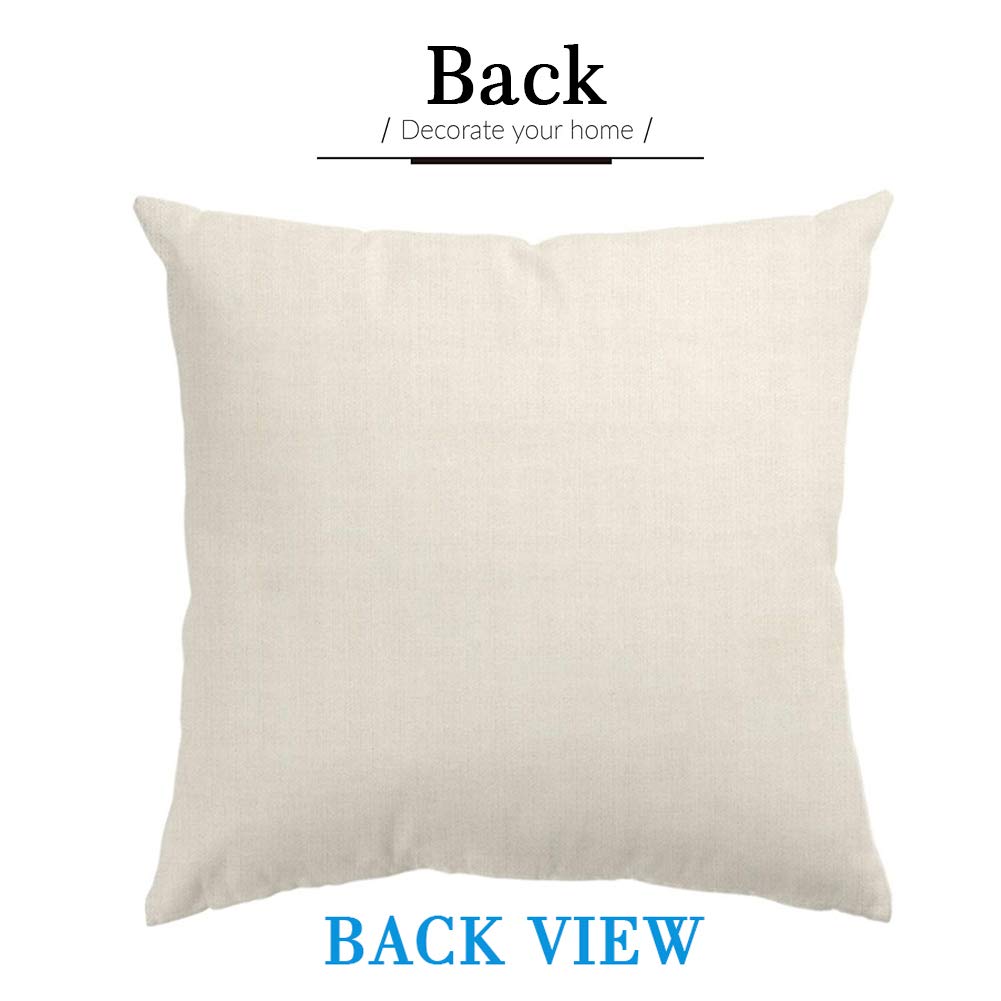 Vintage Porch Rules Lettering Pillow Covers 24x24 Inch - Farmhouse Decor Outdoor Cushion for Rocking Chairs, Patio Furniture & Porch Swings - Waterproof & UV Resistant for All-Weather Use