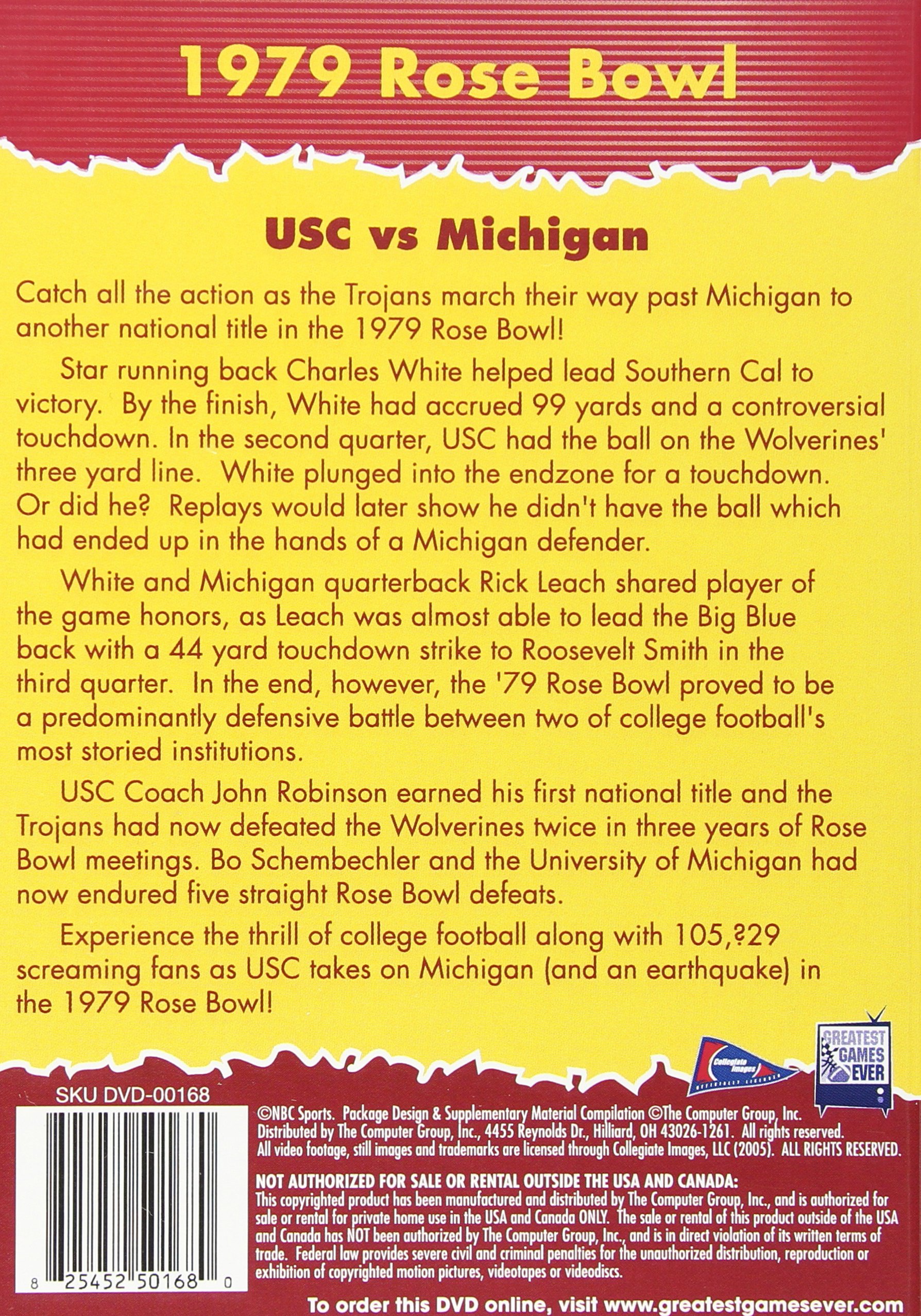 1979 Rose Bowl: USC vs Michigan - Classic College Football Game Highlights & Full Match Review | Perfect for Sports Fans & History Enthusiasts