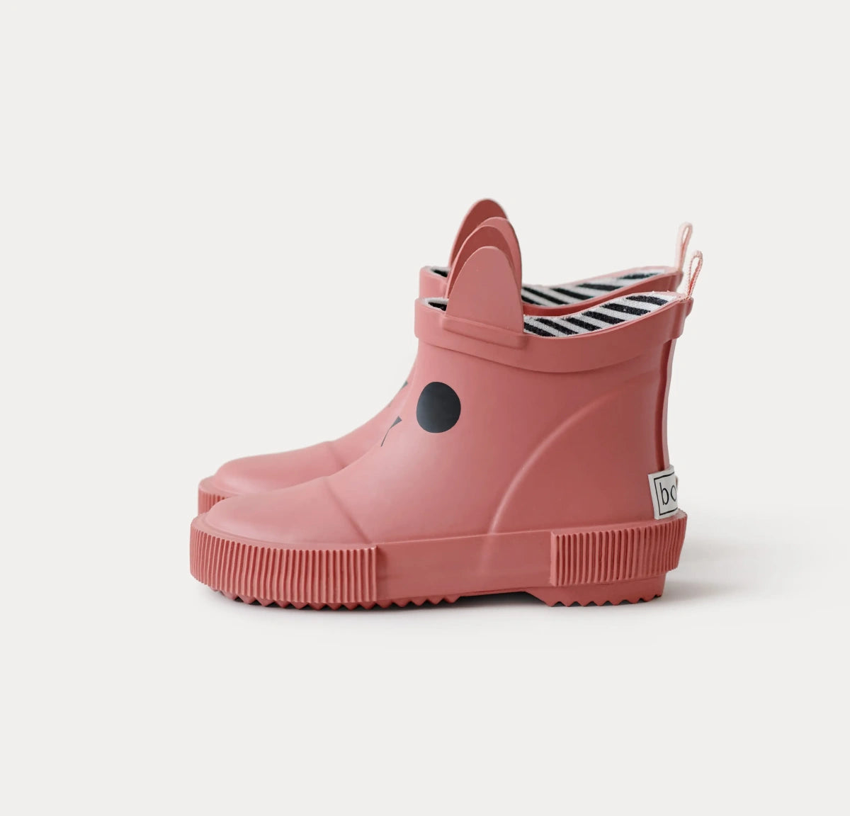 **Boxbo Girls' Waterproof Rain Boots for Kids - Pink Rubber Garden Booties for Outdoor Play, Puddle Jumping & Spring Weather**