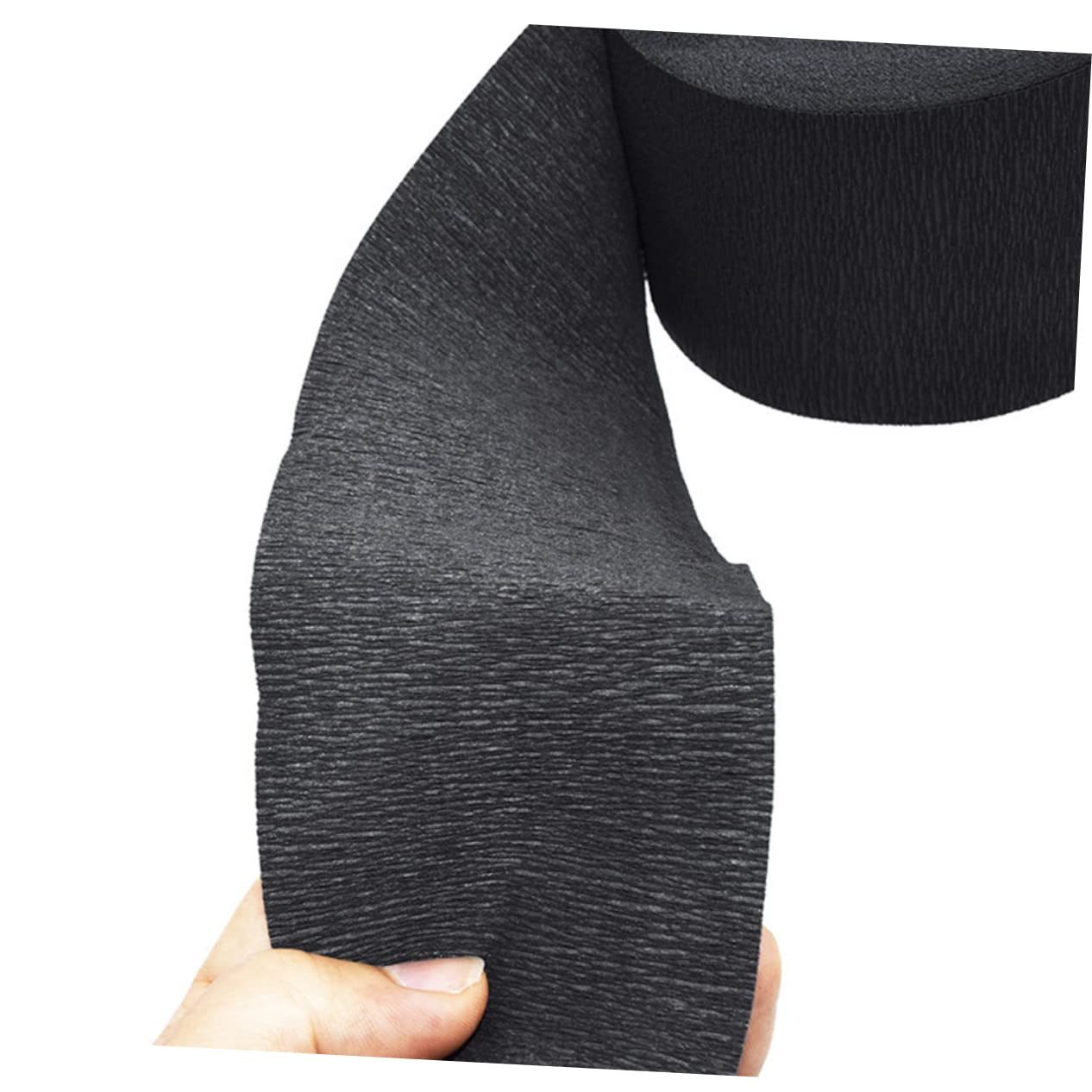 10pcs Black Barber Neck Strips - Disposable Hairdressing Paper Neck Covers for Salon & Home Haircuts | Hygienic & Comfortable Hair Cutting Accessories