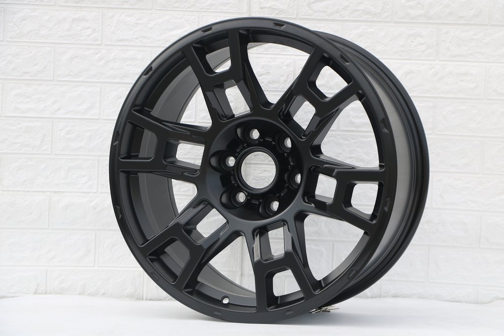 2021 Black Pro Style Wheels - 20 Inch Rims for Toyota Tacoma, 4Runner, FJ Cruiser, Sequoia & Land Cruiser - Off-Road & Street Performance Upgrade