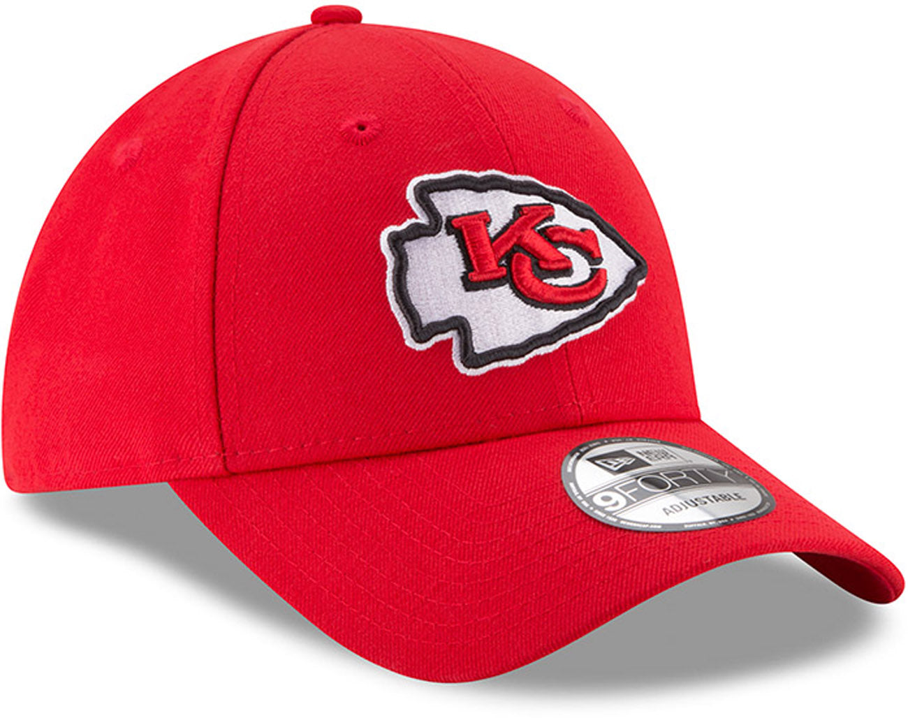 Kansas City Chiefs New Era 940 The League NFL Team Cap - Official NFL Football Hat for Men & Women - Perfect for Games, Tailgating & Fan Gear Collection