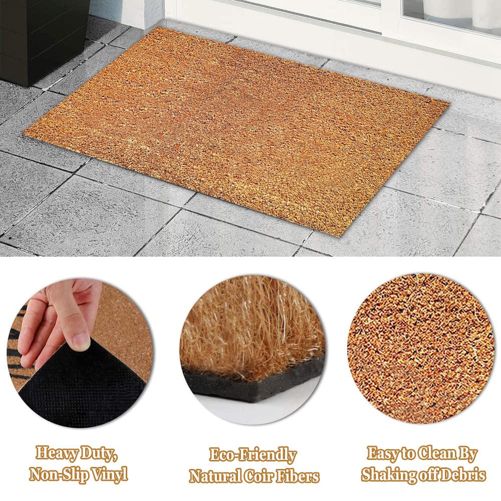 Personalized Monogram Coir Doormat 16