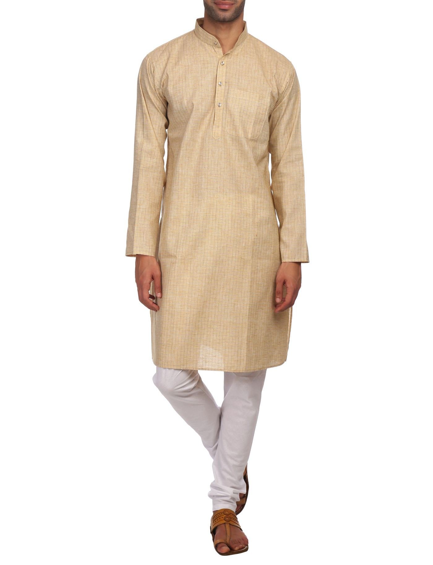 Vintage Men's Linen Cotton Blend Tailored Fit Indian Kurta Pajama Set - Party, Festive & Sleepwear - Multiple Color Options - Perfect for Diwali, Weddings & Relaxing at Home