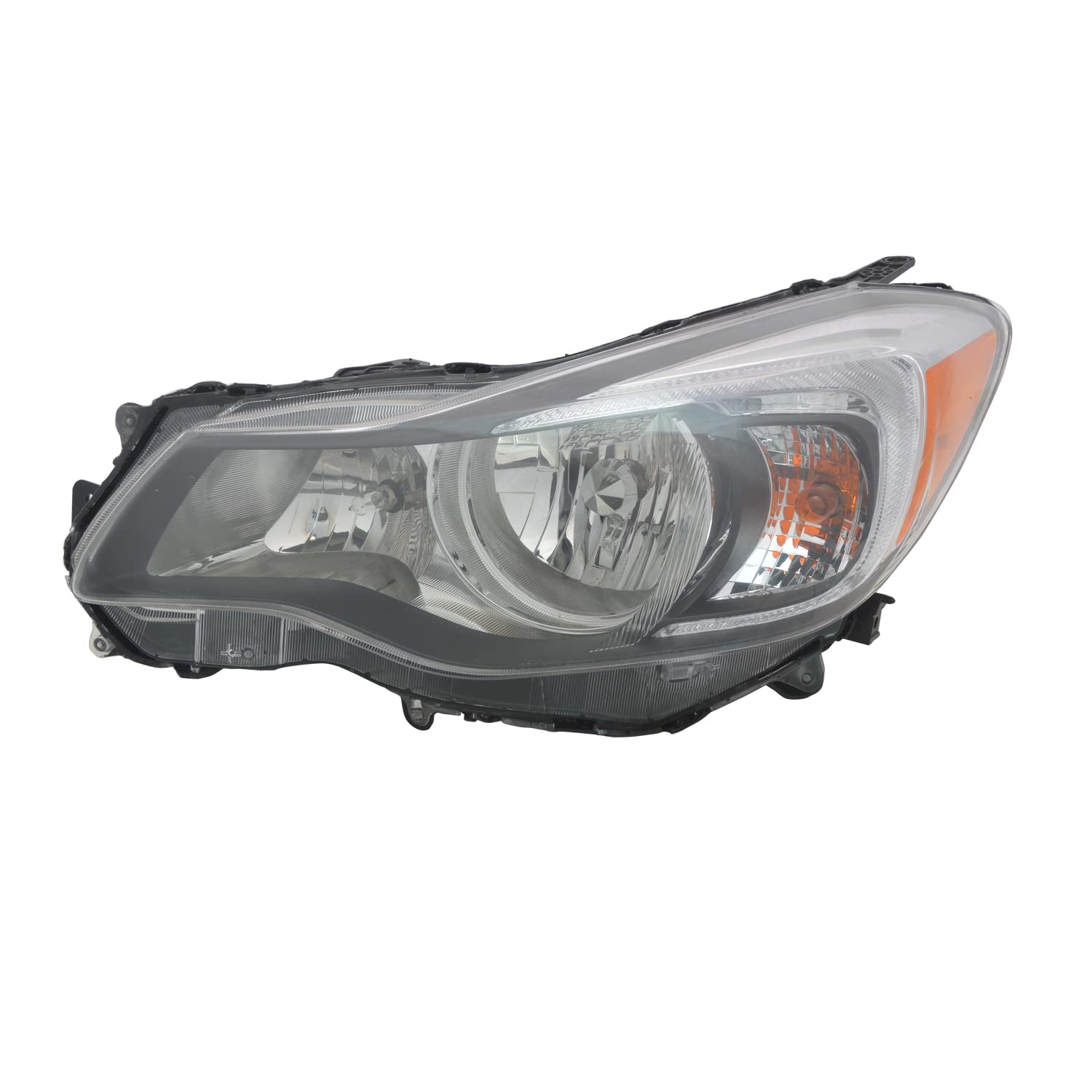 TYC Left Headlight Assembly Compatible with 2012-2015 Subaru Impreza - Replacement Headlamp for Improved Night Visibility & Safety Driving