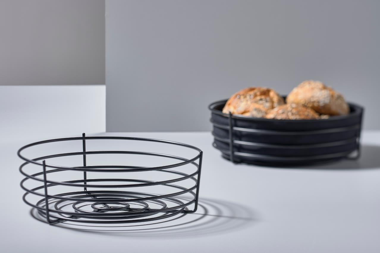 Fresh Bread and Fruit Basket Singles - Perfect for Breakfast, Picnics, and Office Snacks