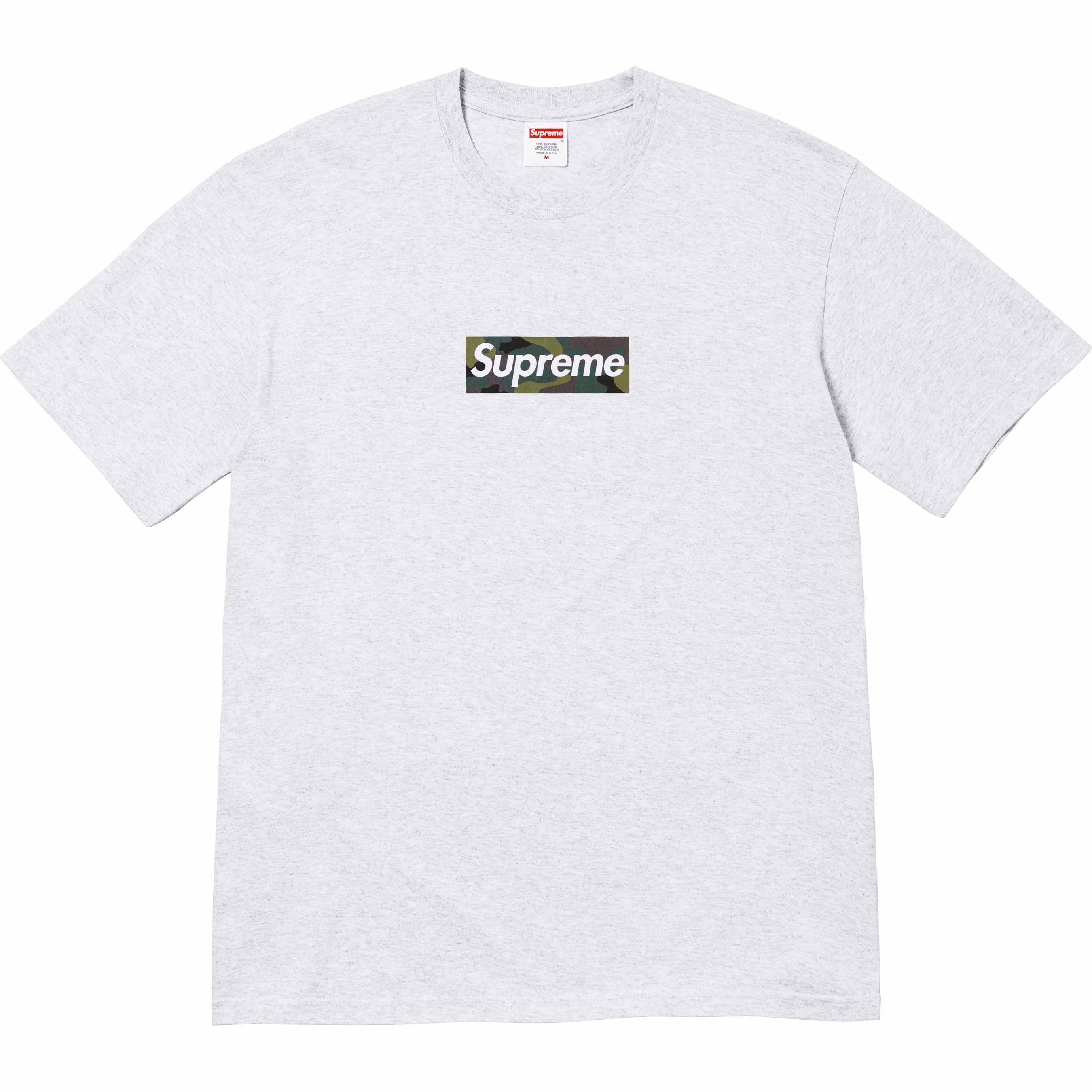 SUPREME 23FW Camouflage Box Logo T-Shirt - Streetwear Fashion for Men | Casual Wear & Urban Style Outfits