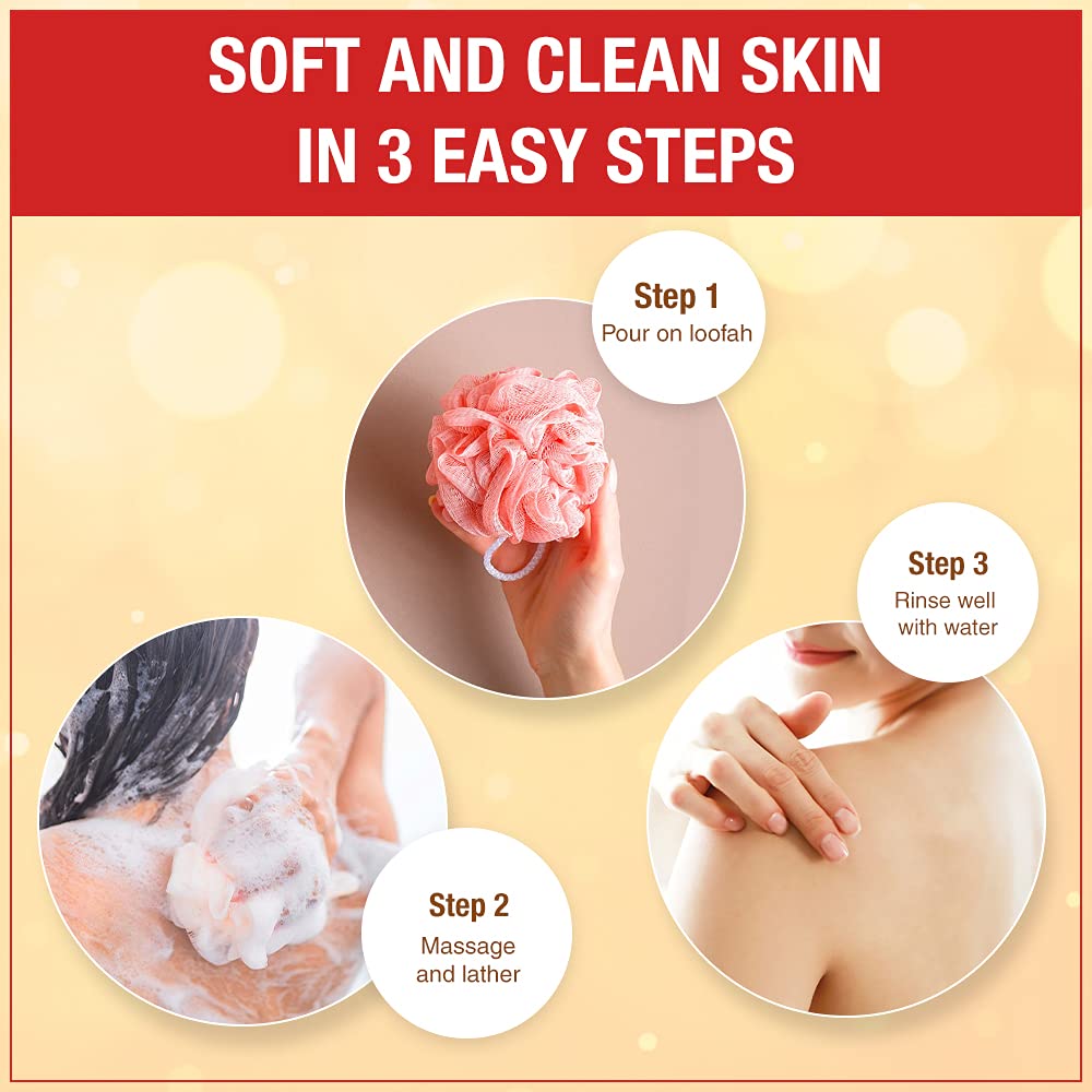 Skin Cottage Peach Shower Gel 400ml - Hydrating & Refreshing Body Wash for Dry & Sensitive Skin - Perfect for Daily Shower & Spa Relaxation