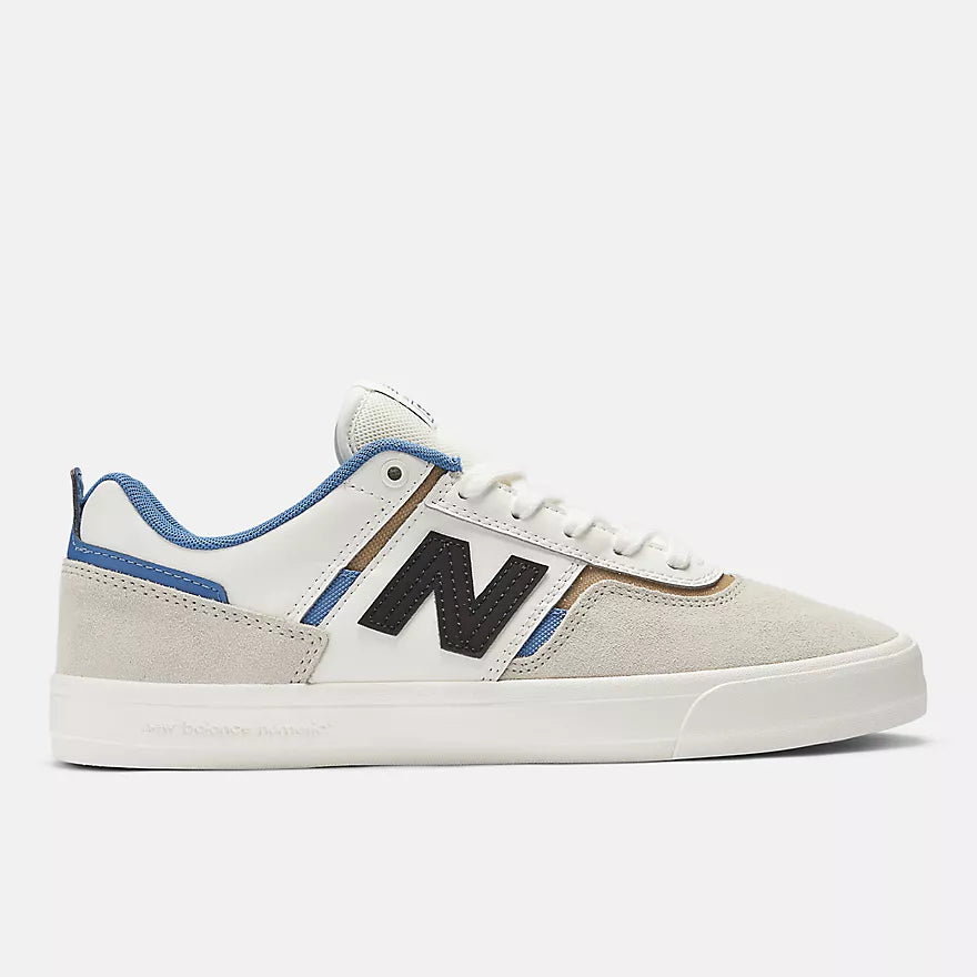 New Balance Numeric Jamie Foy 306 NM306TWC Skate Shoes - Sea Salt/Blue Colorway - Durable Skateboarding Sneakers for Street & Park Skating