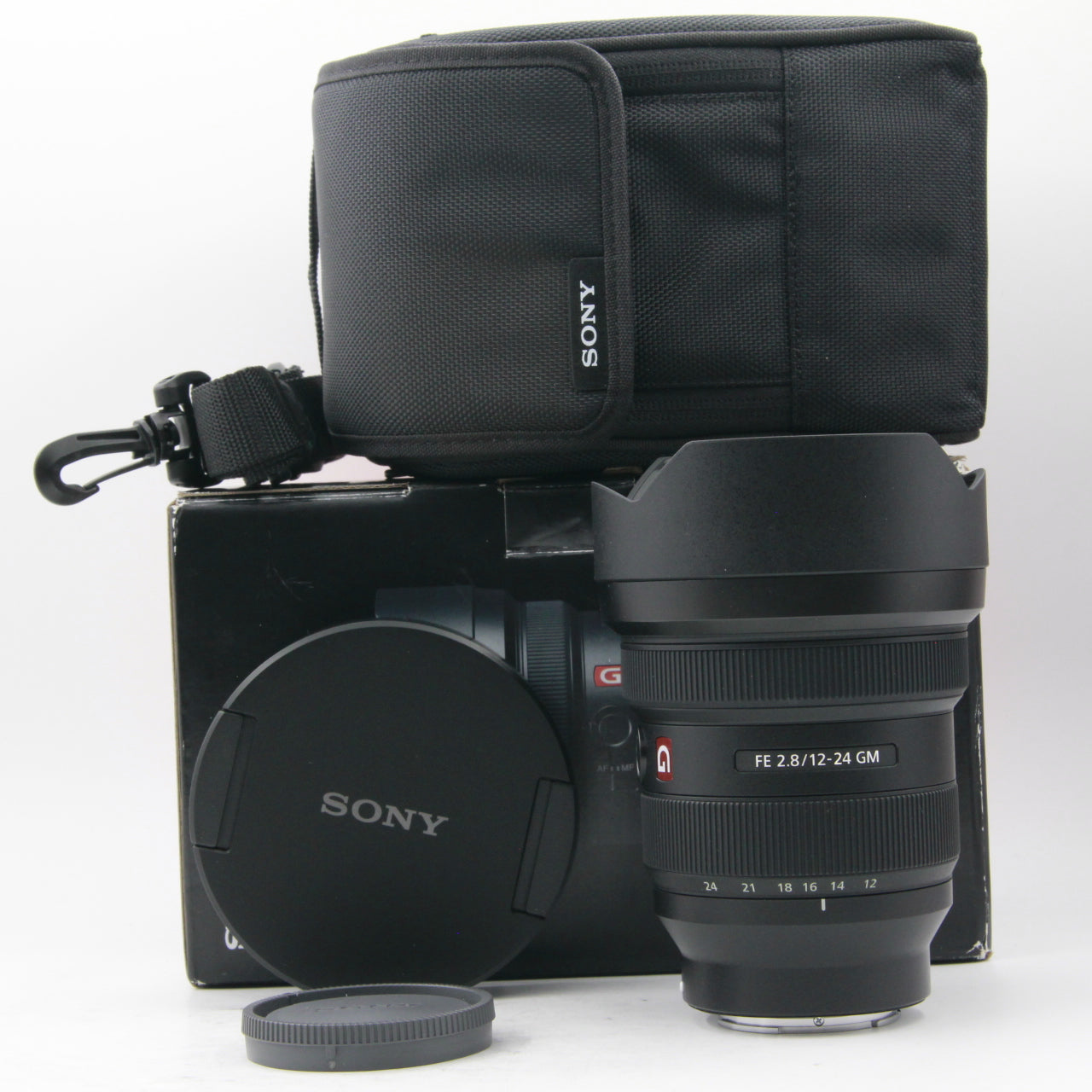 Open Box Excellent Condition Sony FE 12-24mm f/2.8 GM Ultra Wide Angle Lens for Sony E-Mount Cameras - Perfect for Landscape, Architecture & Astrophotography
