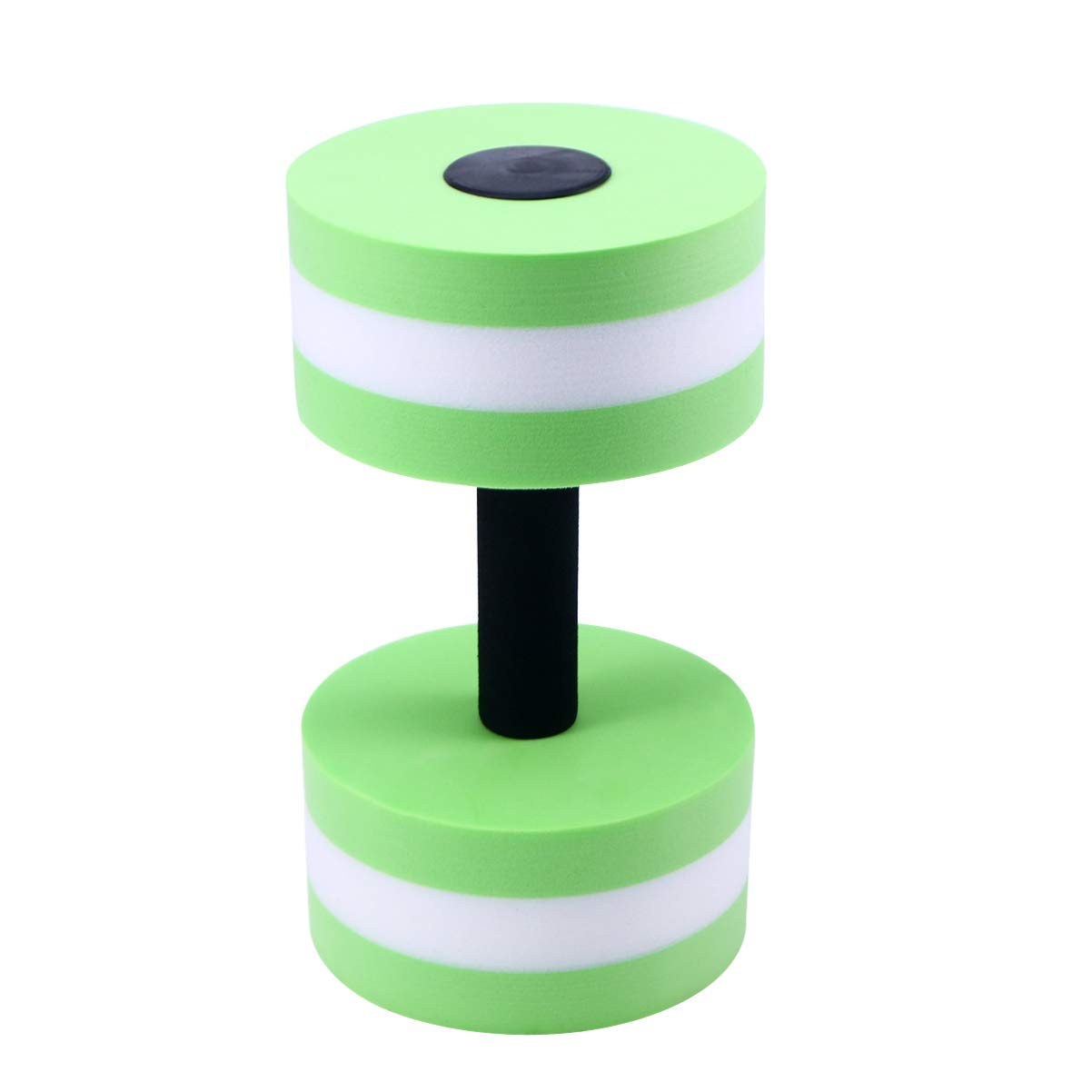 VICASKY Aquatic Exercise Dumbbells - 1 Pair EVA Floating Dumbbells for Pool Workouts, Water Aerobics & Swimming Training - Lightweight Fitness Weights for Women & Men (Blue) - Perfect for Water Resistance Training, Aqua Yoga & Home Pool Gym