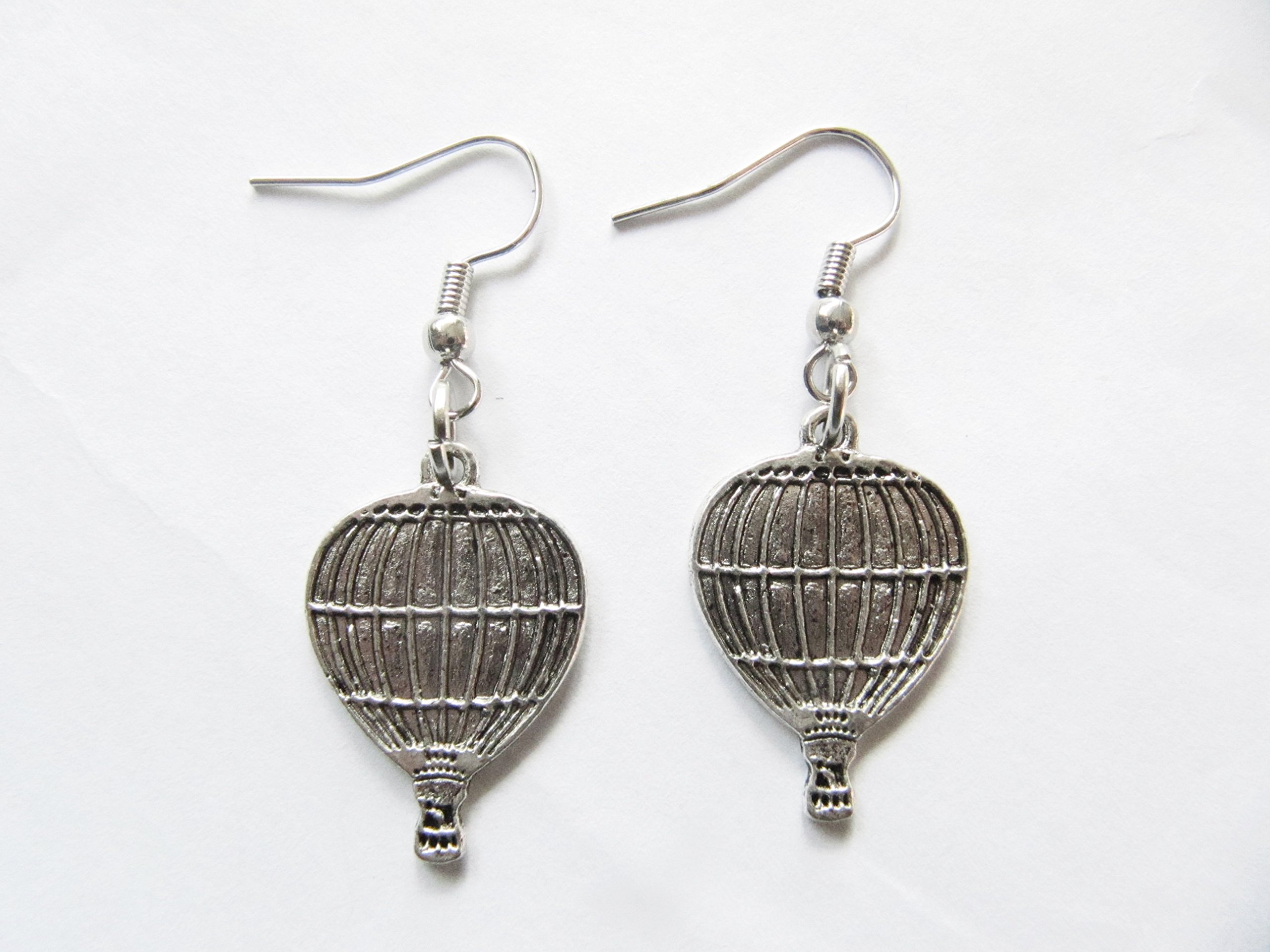 Hot Air Balloon Earrings for Women - Adventure Jewelry, Cute Charm Dangle Earrings for Travel Lovers - Perfect for Parties, Gifts & Everyday Wear