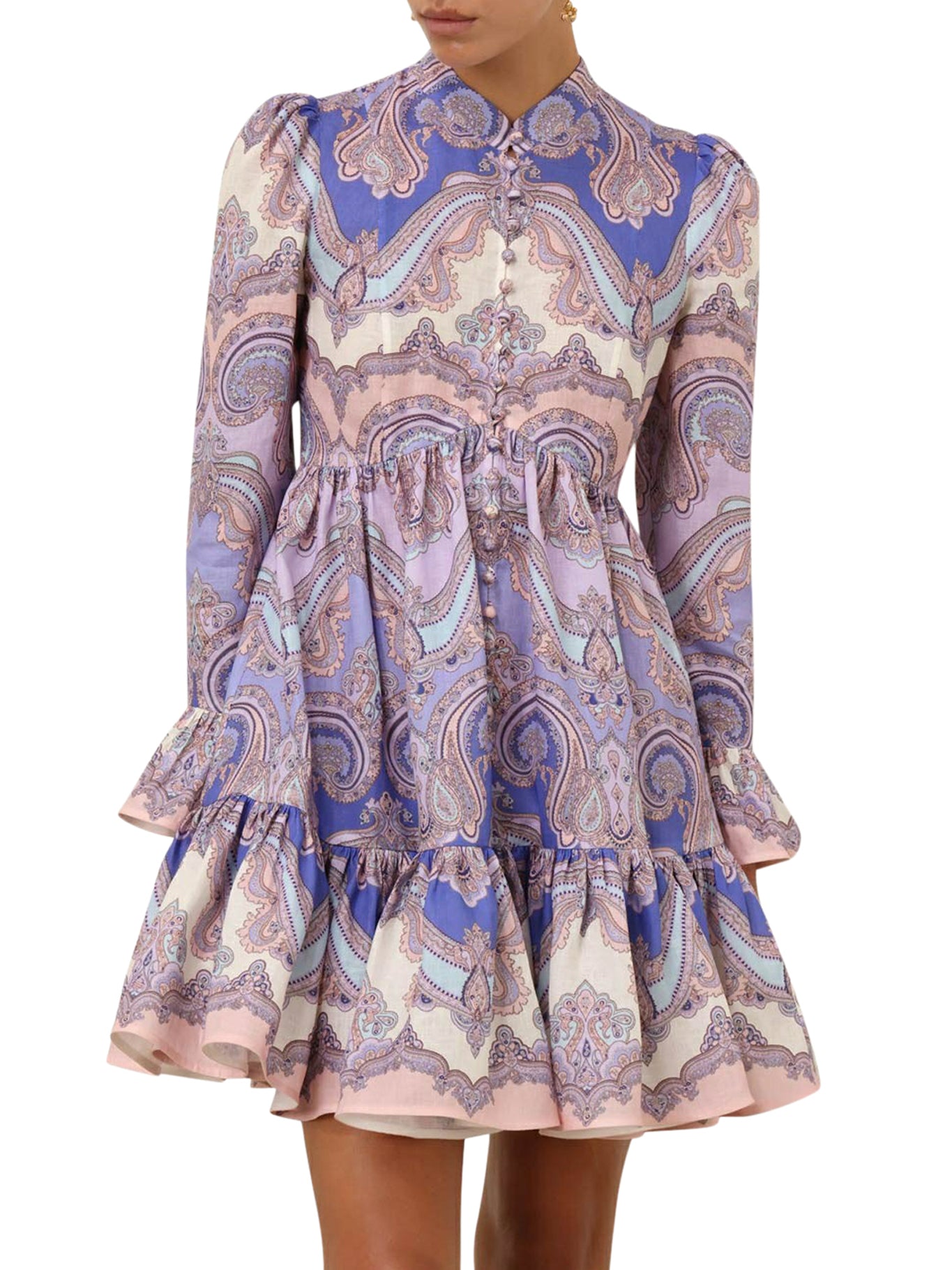 MAXINE Long Sleeve Mini Dress for Women - Elegant Party & Cocktail Dress for Night Out, Date Night, and Special Occasions