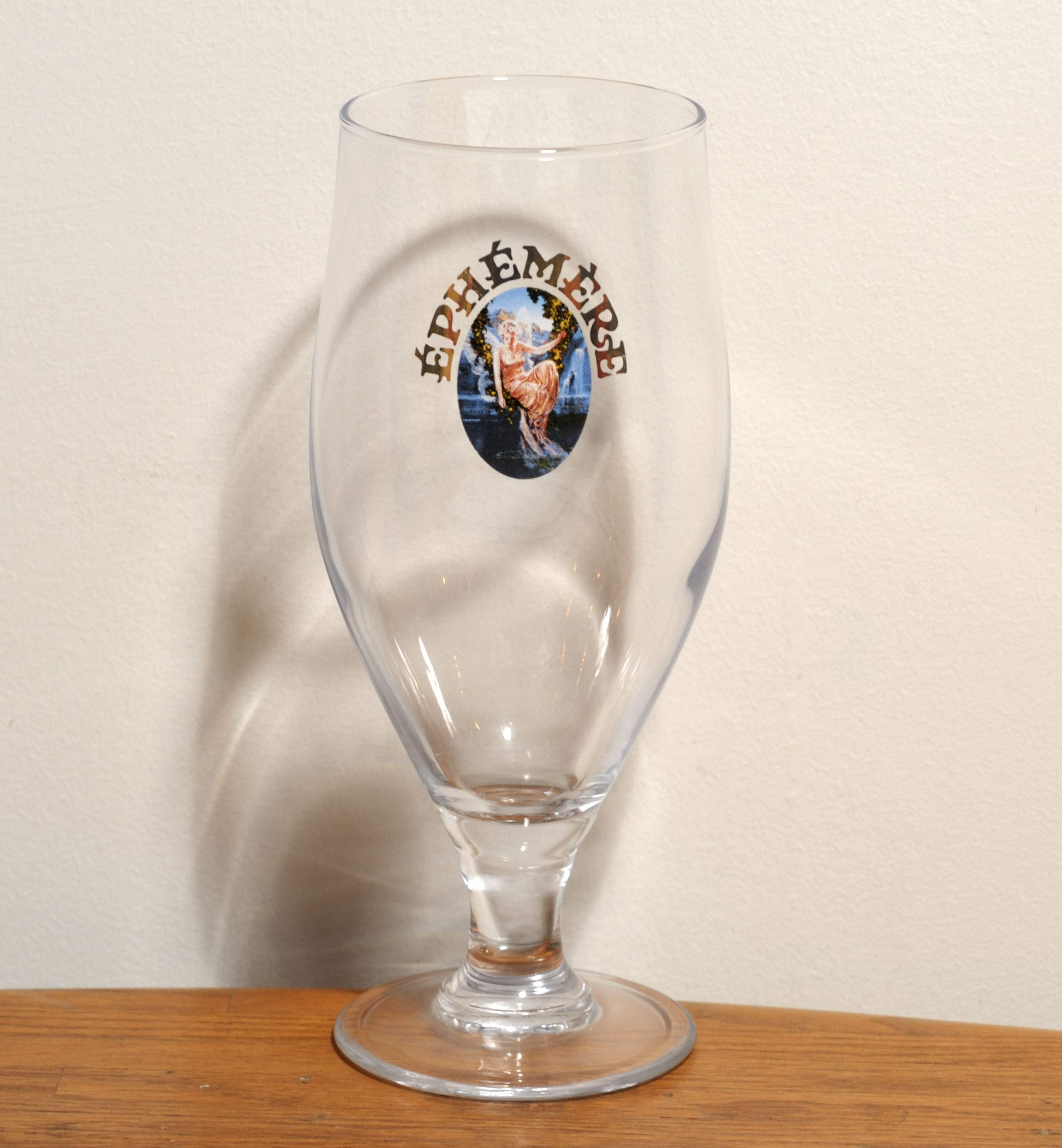 Ephemere Unibroue Beer Chalice Glass - Premium Belgian-Style Craft Beer Tasting Cup for Ales, Lagers & Specialty Brews - Perfect for Home Brewing, Beer Enthusiasts & Gifts