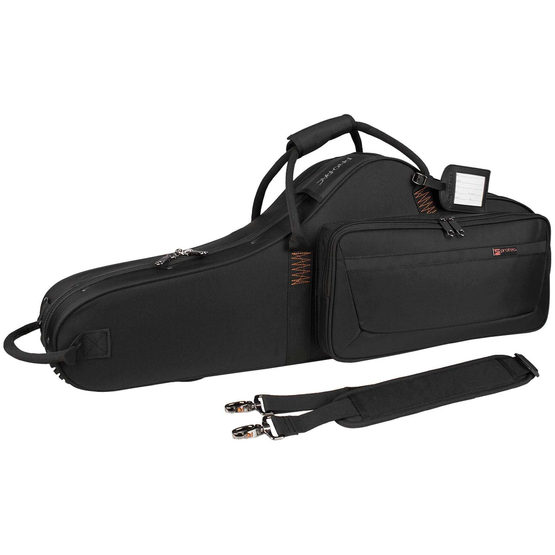 Protec PB305CT Tenor Saxophone Case - Contoured PRO PAC for Professional Protection (Black) | Perfect for Travel, Performances & Storage