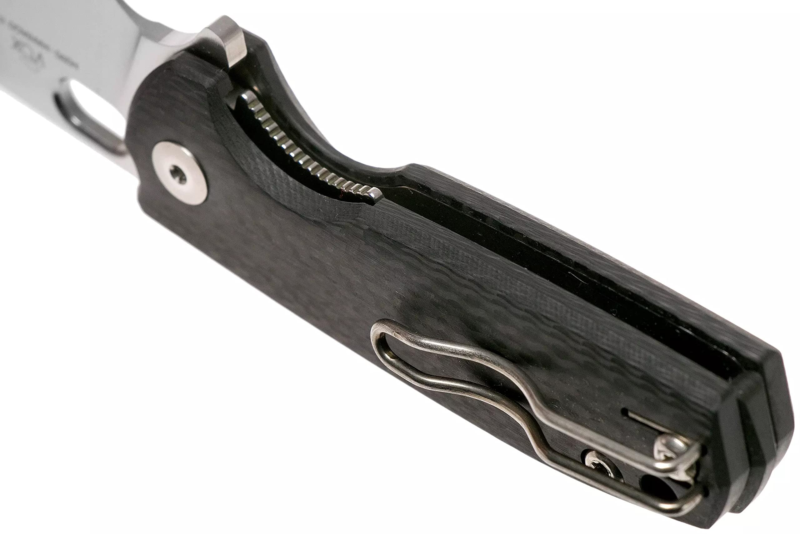 FOX Knives Baby Core Folding Pocket Knife - Premium M390 Super Steel Blade with Carbon Fiber Handle | Designed by Jesper Voxnæs | Made in Italy | Perfect for EDC, Outdoor Adventures & Survival Gear