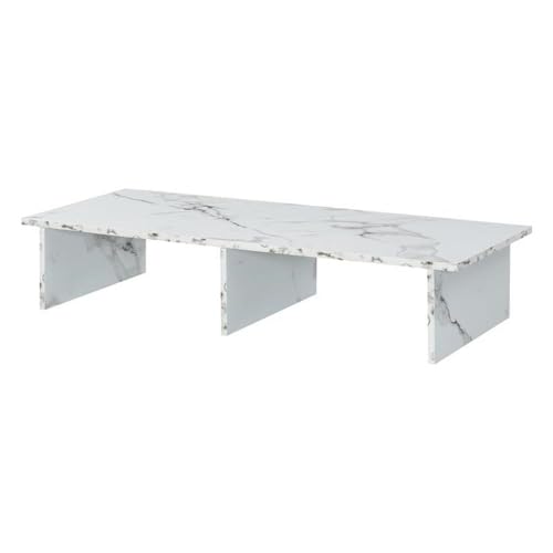 White Faux Marble