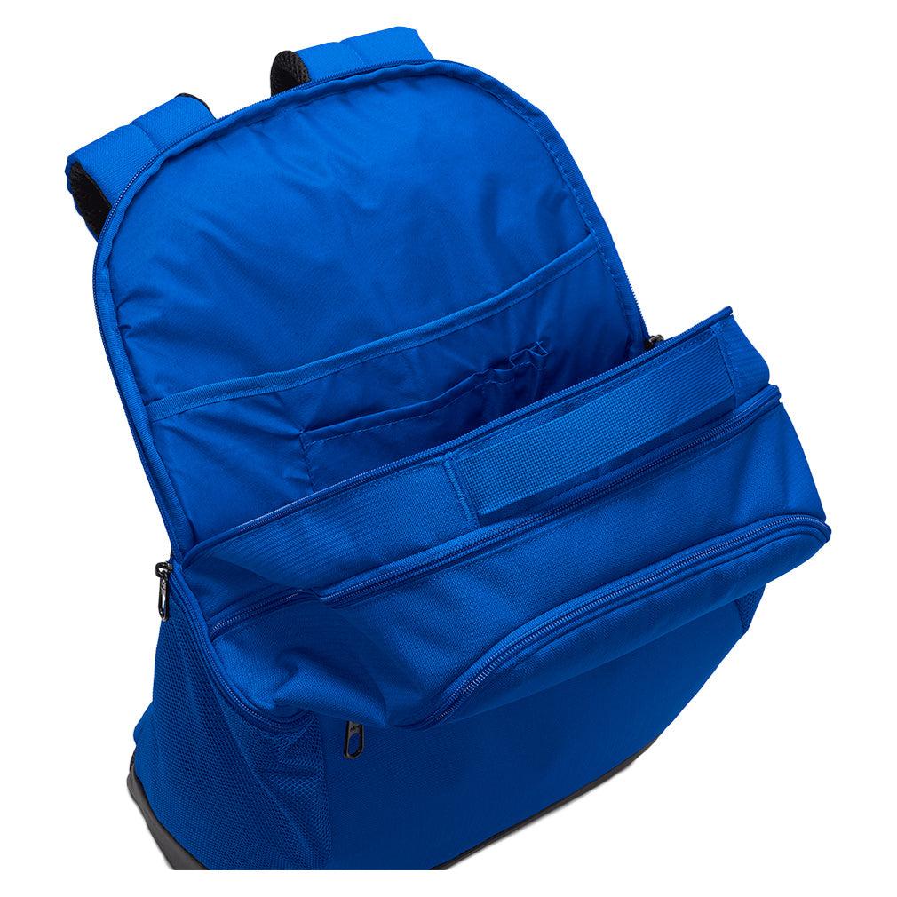 Brasilia 9.5 Training Backpack - Medium 24L Water Resistant Gym Bag for Men & Women | Game Royal & Black | Perfect for Workout, Travel & Outdoor Activities