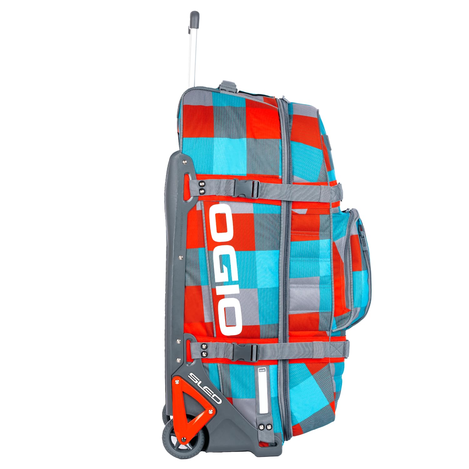 OGIO Rig 9800 Pro Wheeled Gear Bag With Boot Bag LE Blockade Red - Durable Travel Luggage for Golf Clubs, Sports Equipment & Work Tools - Perfect for Air Travel, Gym Storage & Outdoor Adventures