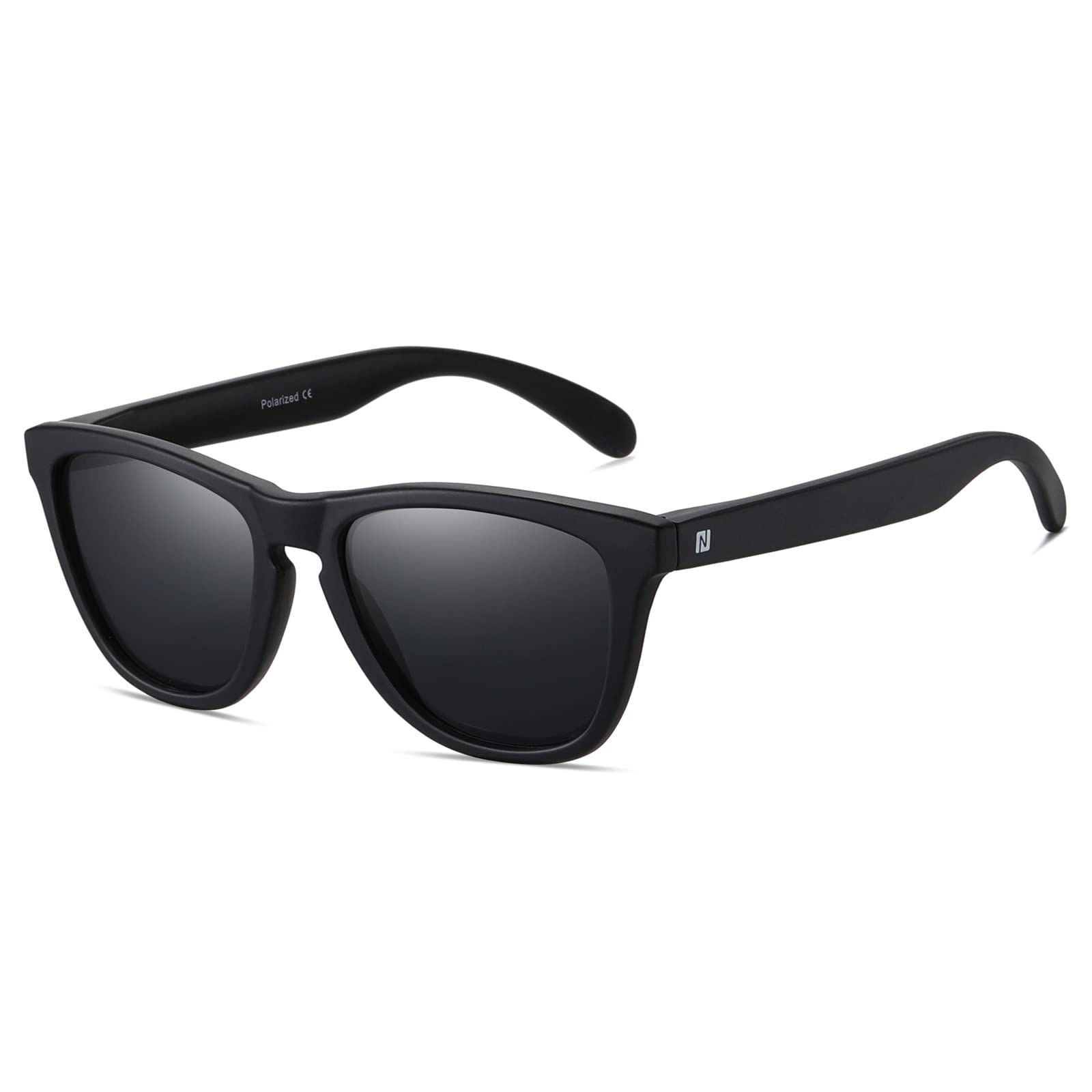Mirrored Polarized Sunglasses for Running & Fitness - Round & Square UV400 Protection Sunglasses for Men & Women - Perfect for Outdoor Sports, Driving, and Beach Activities
