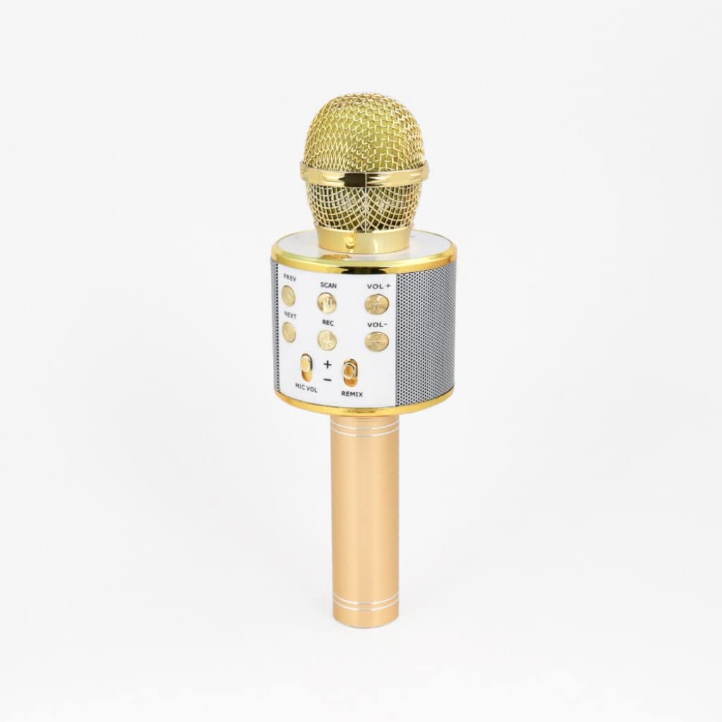 Wireless Karaoke Microphone with Bluetooth, Portable Singing Mic for Kids & Adults - Perfect for Home Parties, Travel & Entertainment