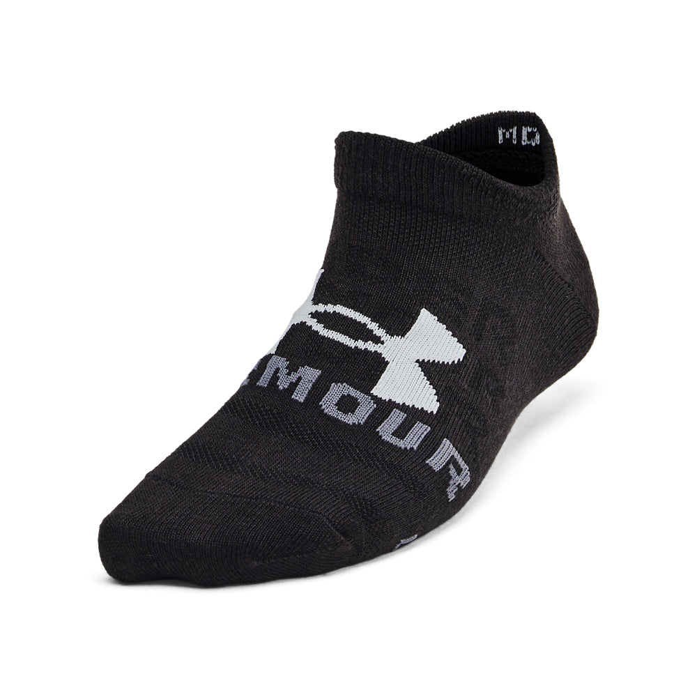 Under Armour Youth Essentials 6-Pack No-Show Socks for Boys & Girls - Breathable Athletic Socks for School, Sports & Everyday Wear