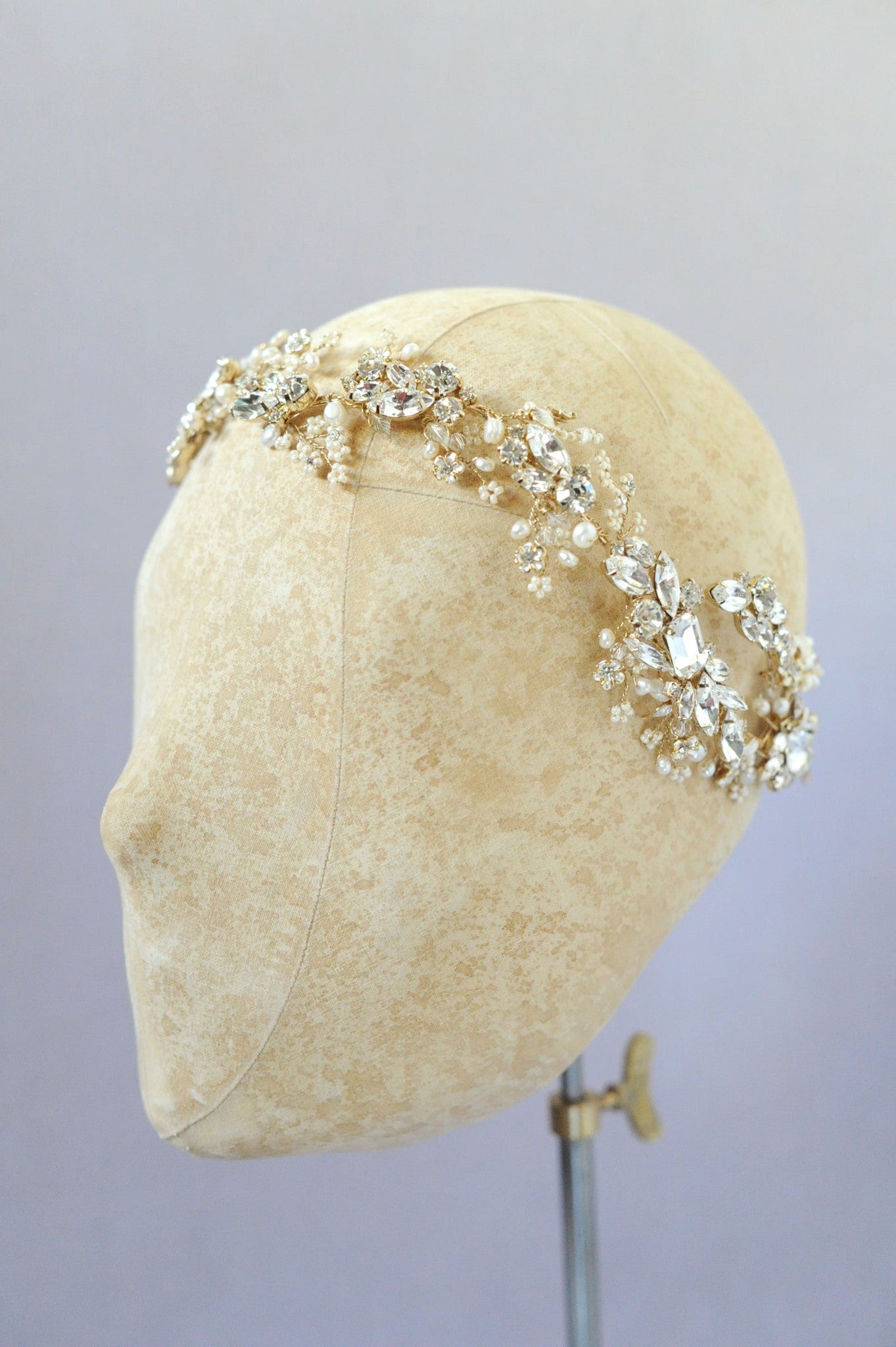 Elegant Crystal Dazzle Ornate Headband for Women - Style #519 | Wedding, Prom, Party Hair Accessories